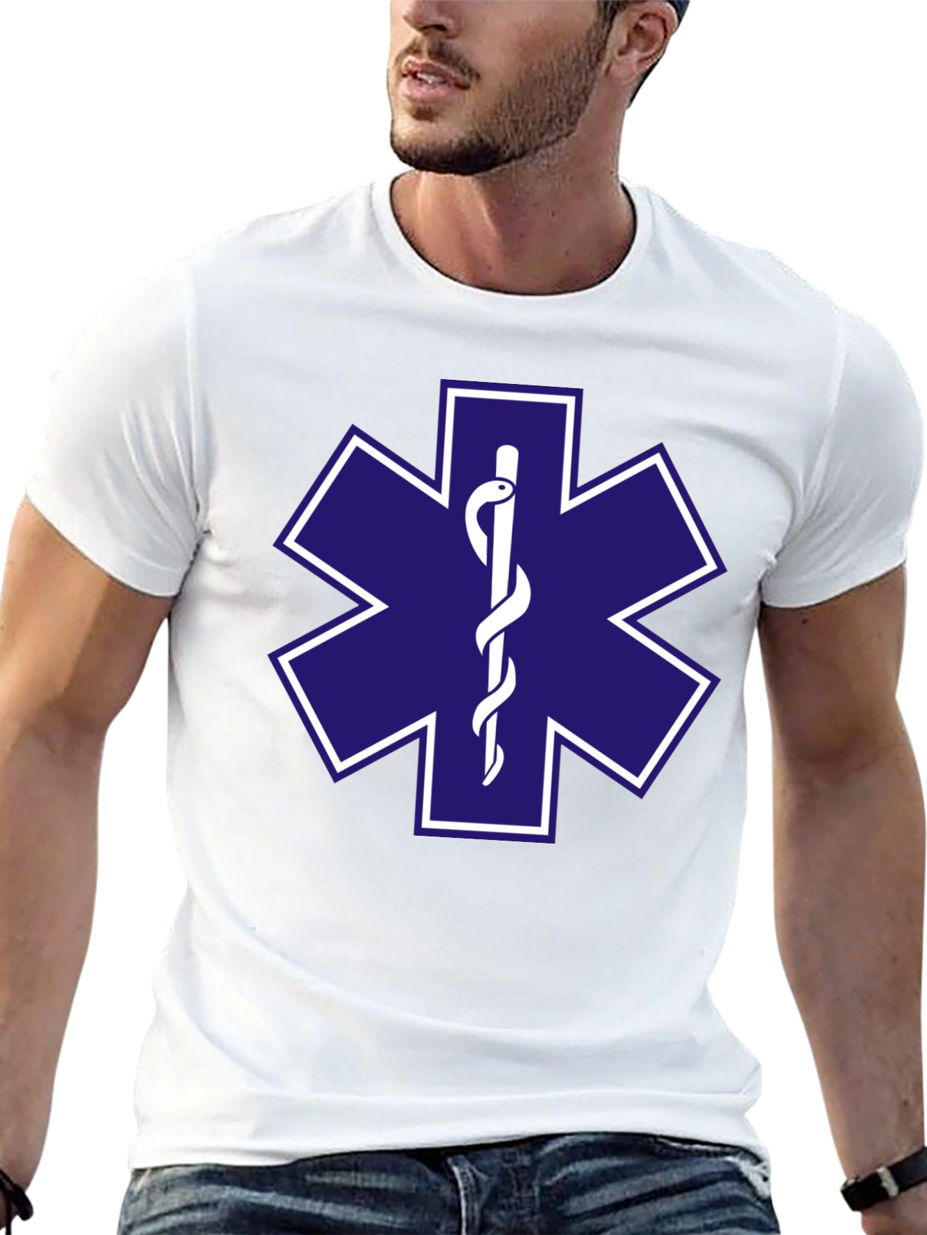 Star of Life EMS T-Shirt - Medical Symbol