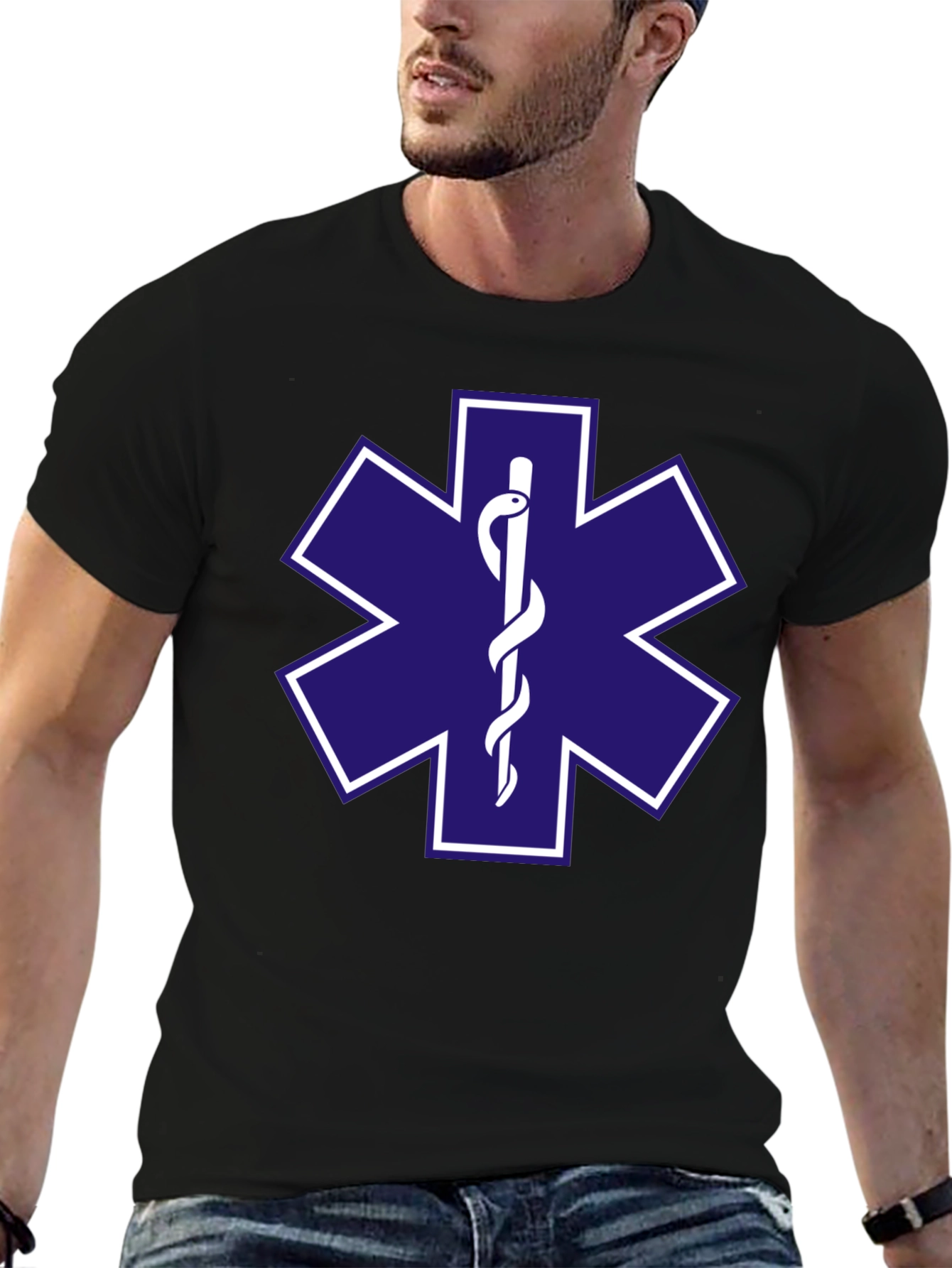 Star of Life EMS T-Shirt - Medical Symbol