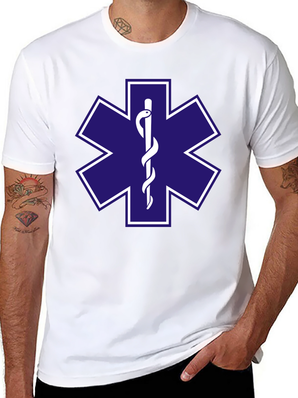 Star of Life EMS T-Shirt - Medical Symbol