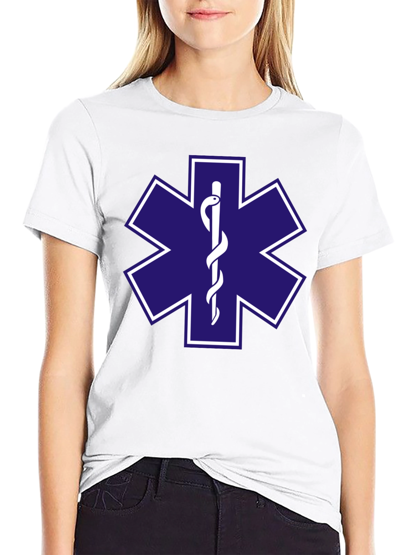 Star of Life EMS T-Shirt - Medical Symbol