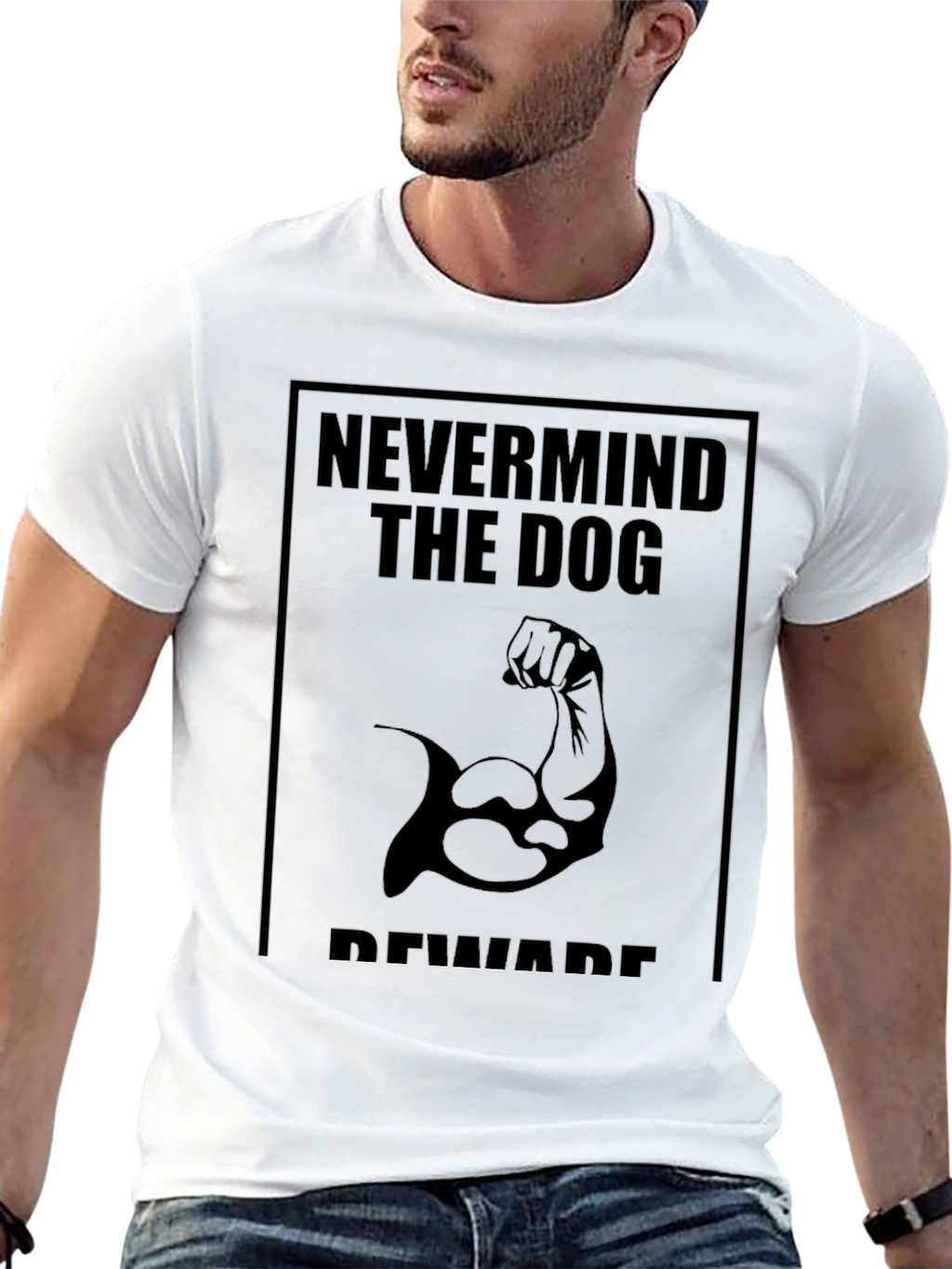 Funny Beware the Dog T-Shirt