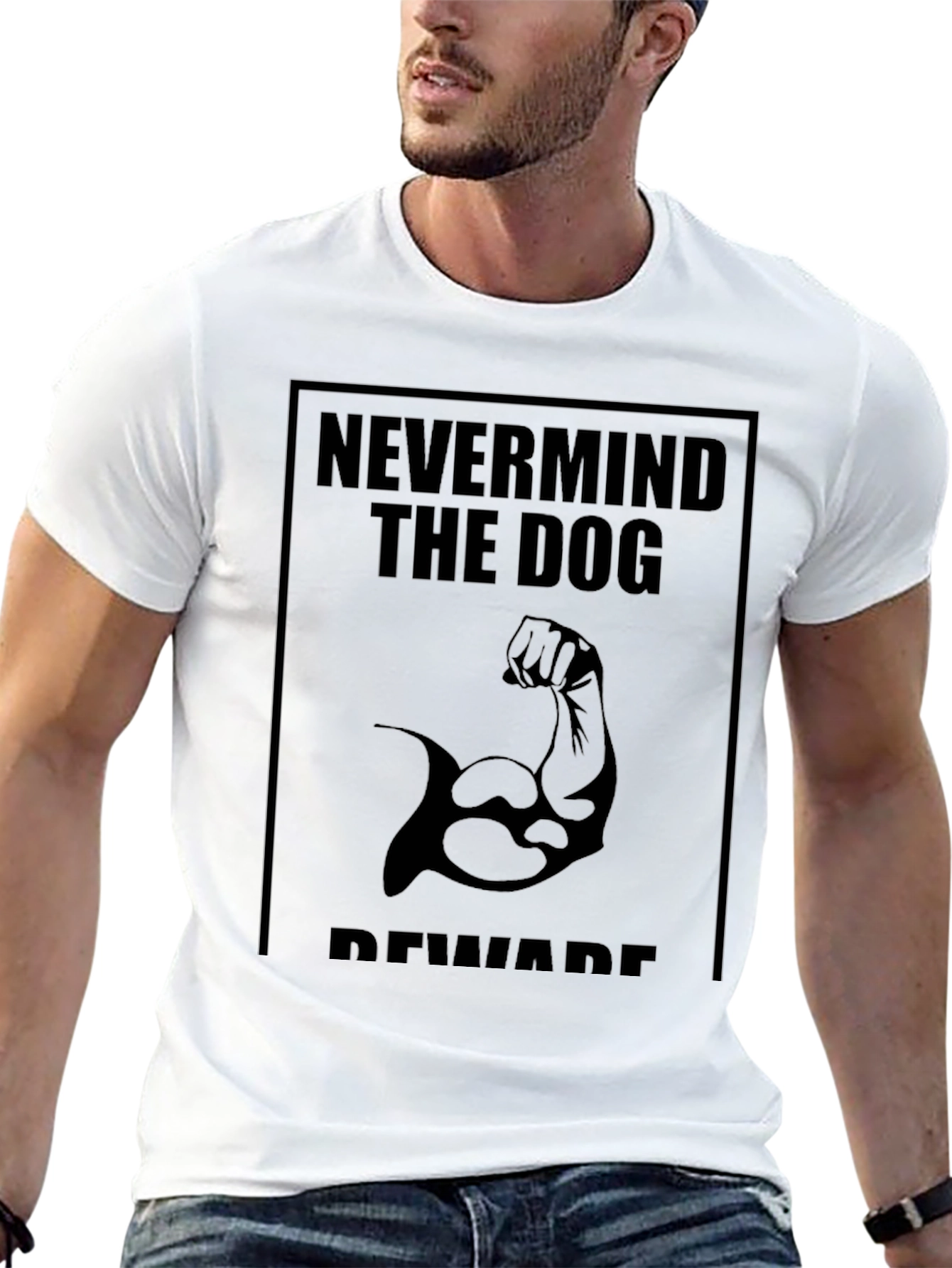 Funny Beware the Dog T-Shirt