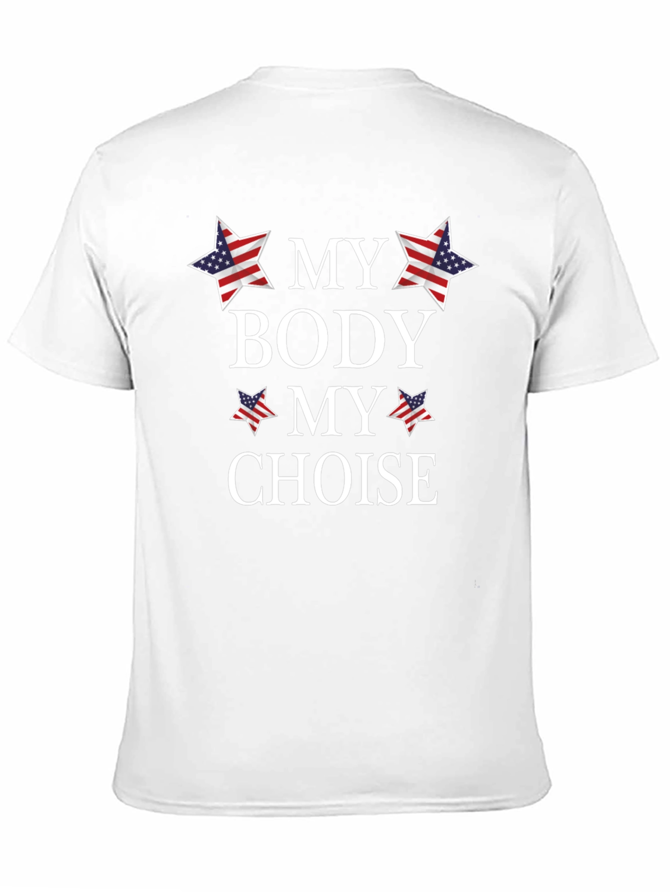My Body My Choice Patriotic Graphic Tee