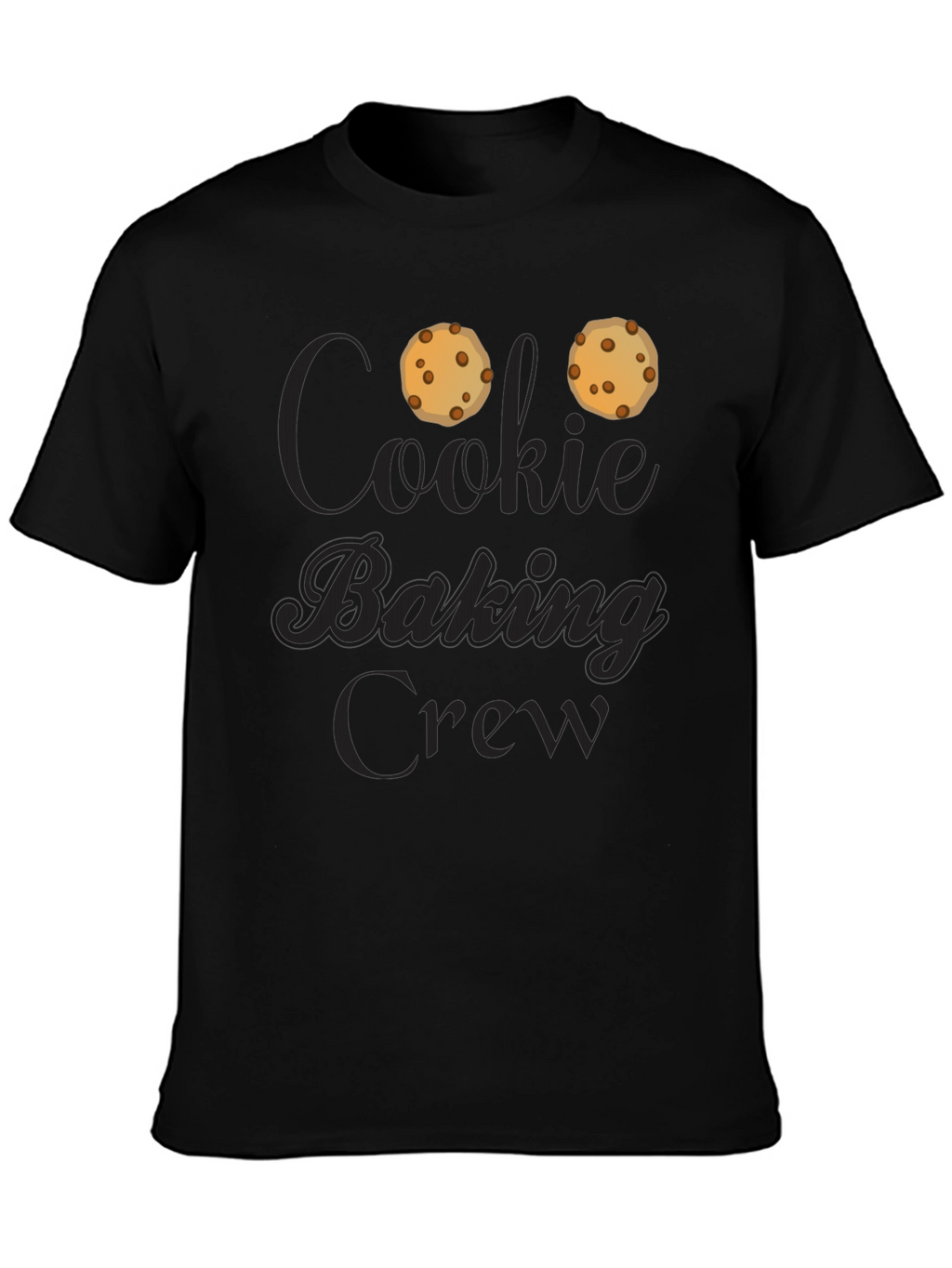 Cookie Baking Crew Black T-Shirt