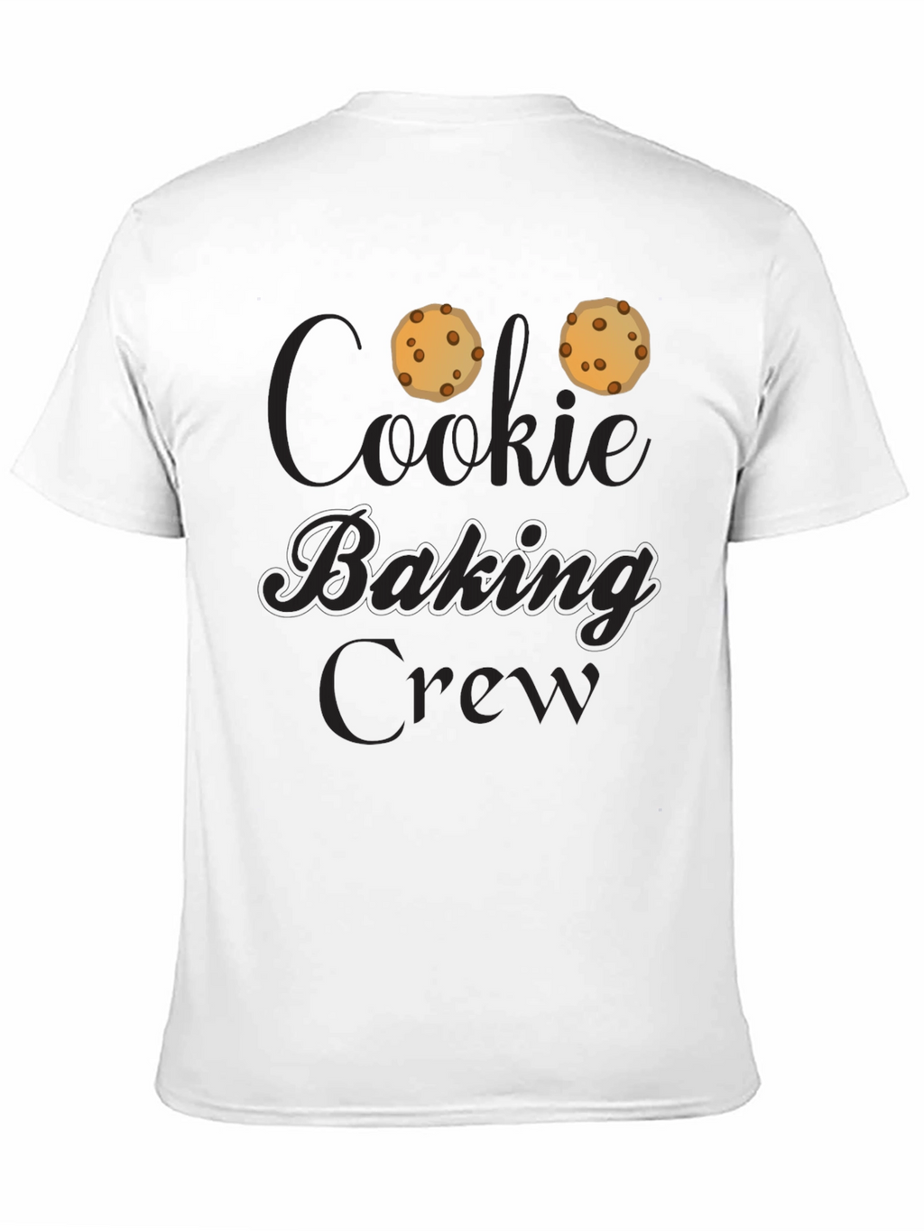 Cookie Baking Crew Black T-Shirt