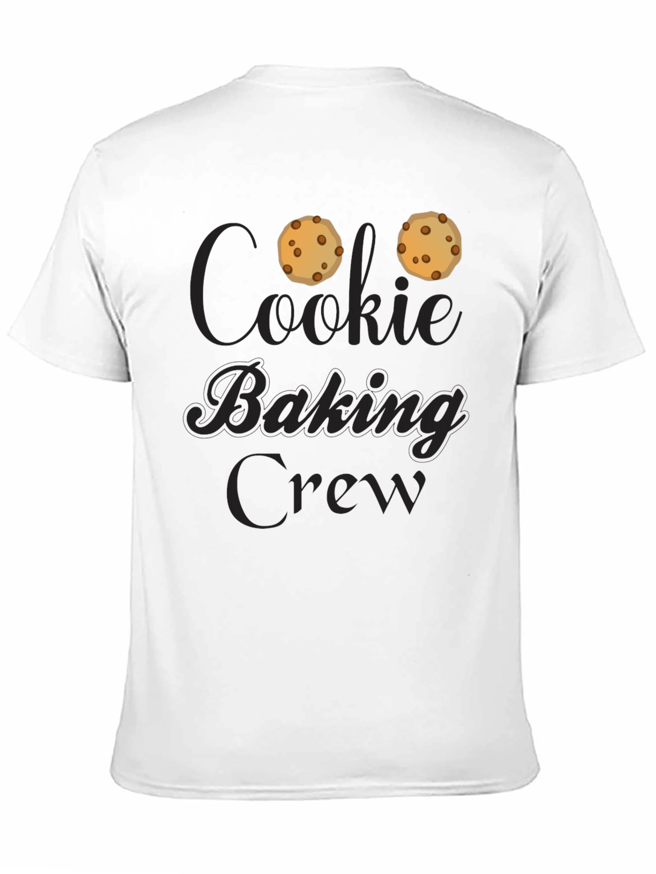 Cookie Baking Crew Black T-Shirt