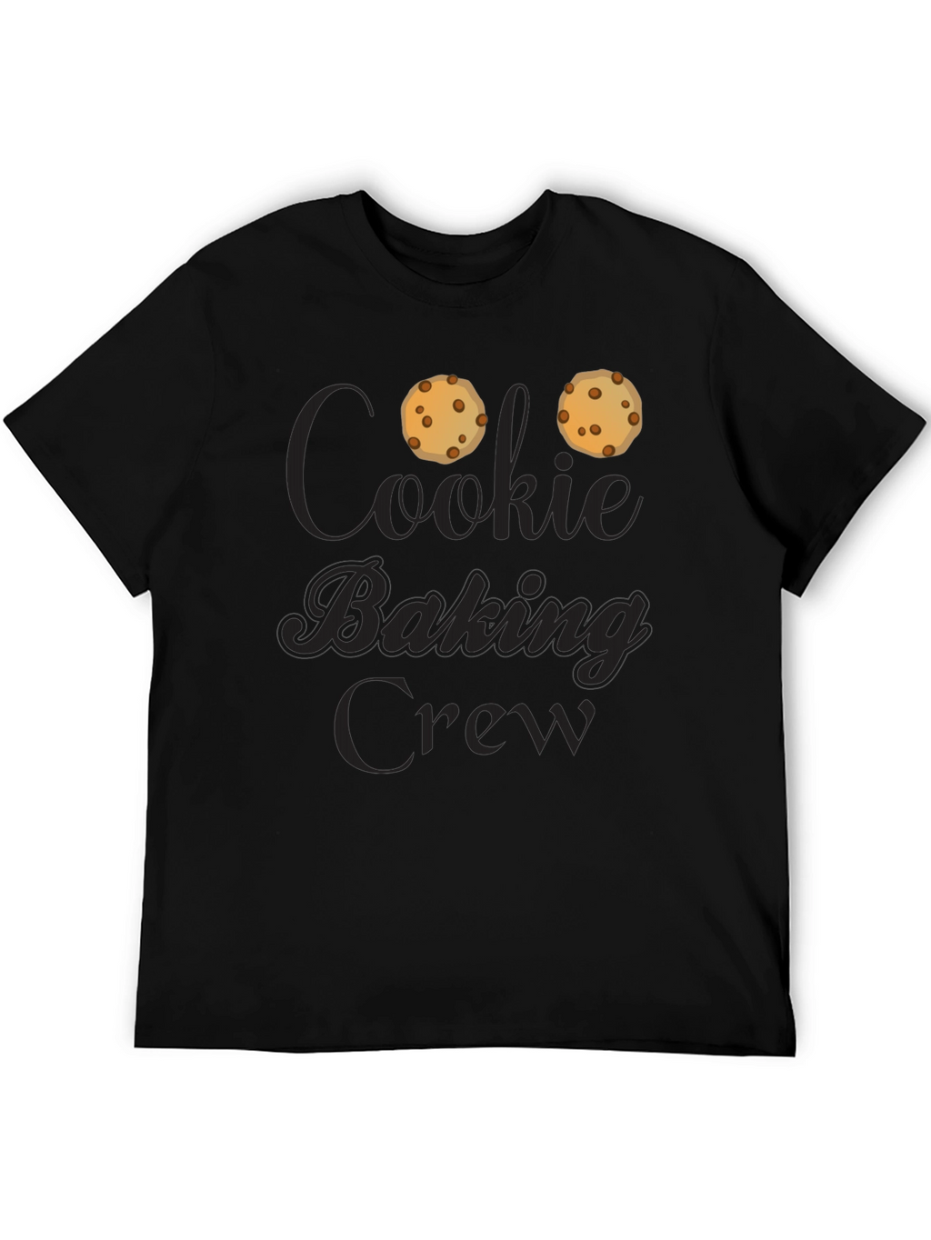 Cookie Baking Crew Black T-Shirt