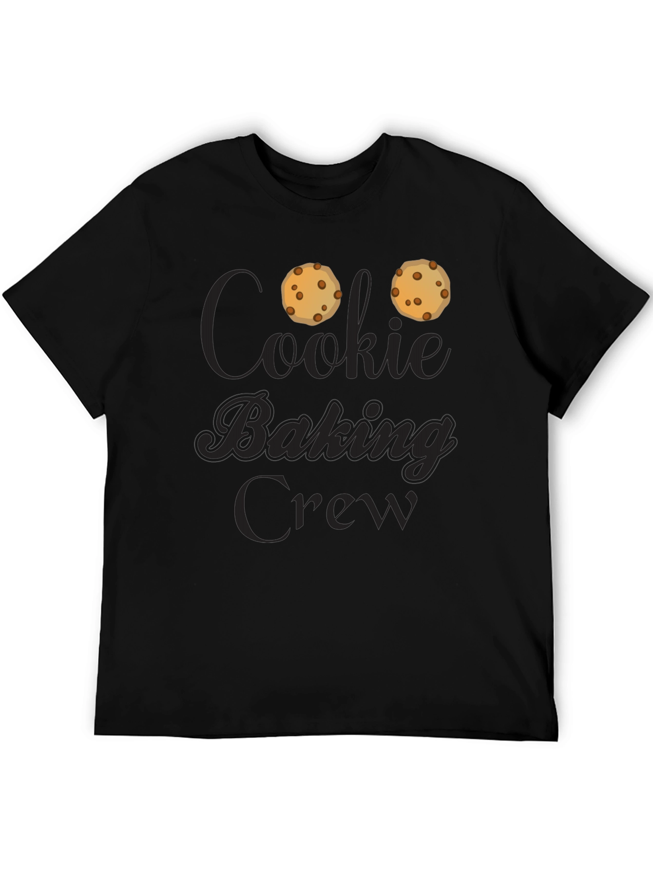 Cookie Baking Crew Black T-Shirt