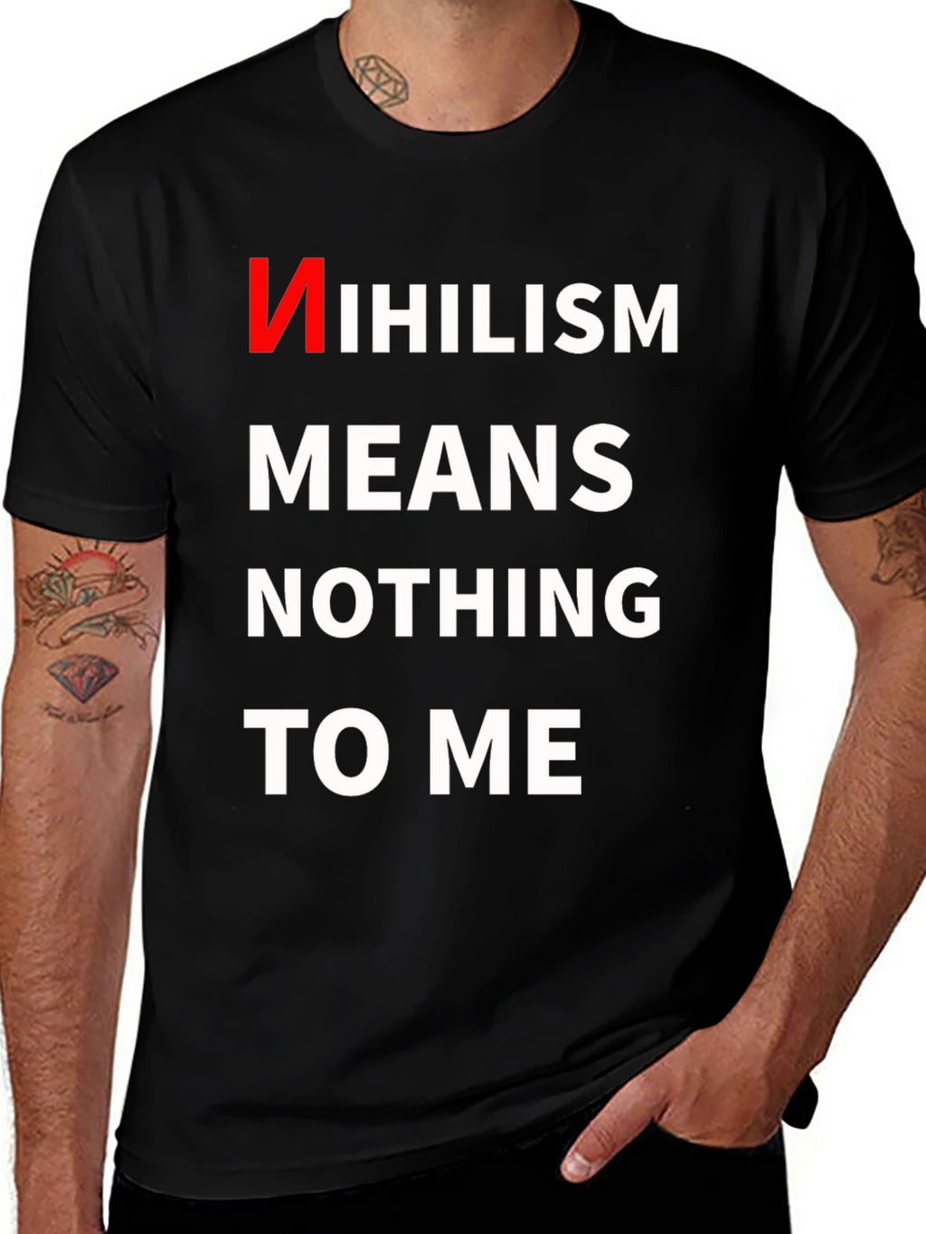Nihilism Means Nothing To Me T-Shirt