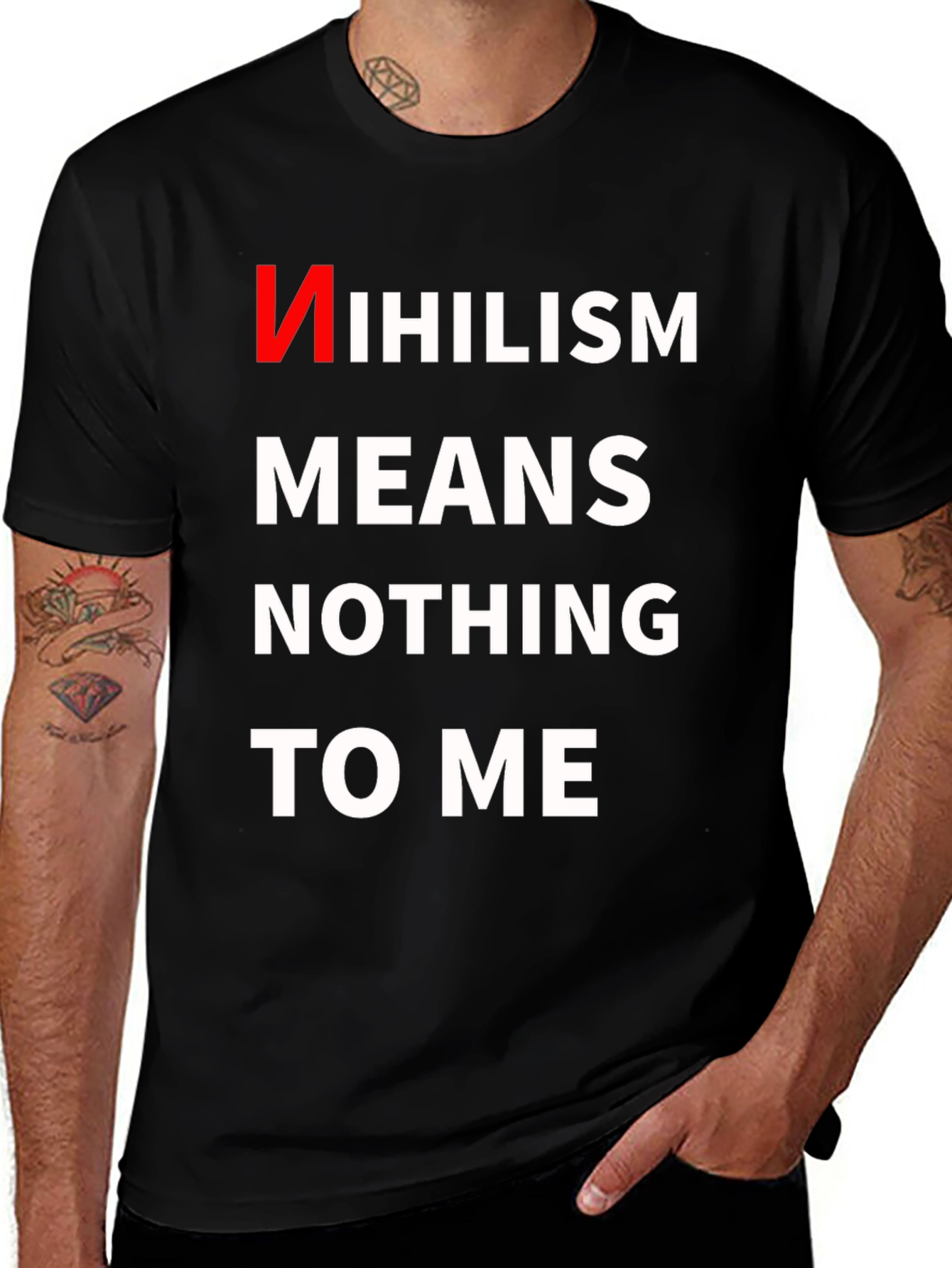 Nihilism Means Nothing To Me T-Shirt