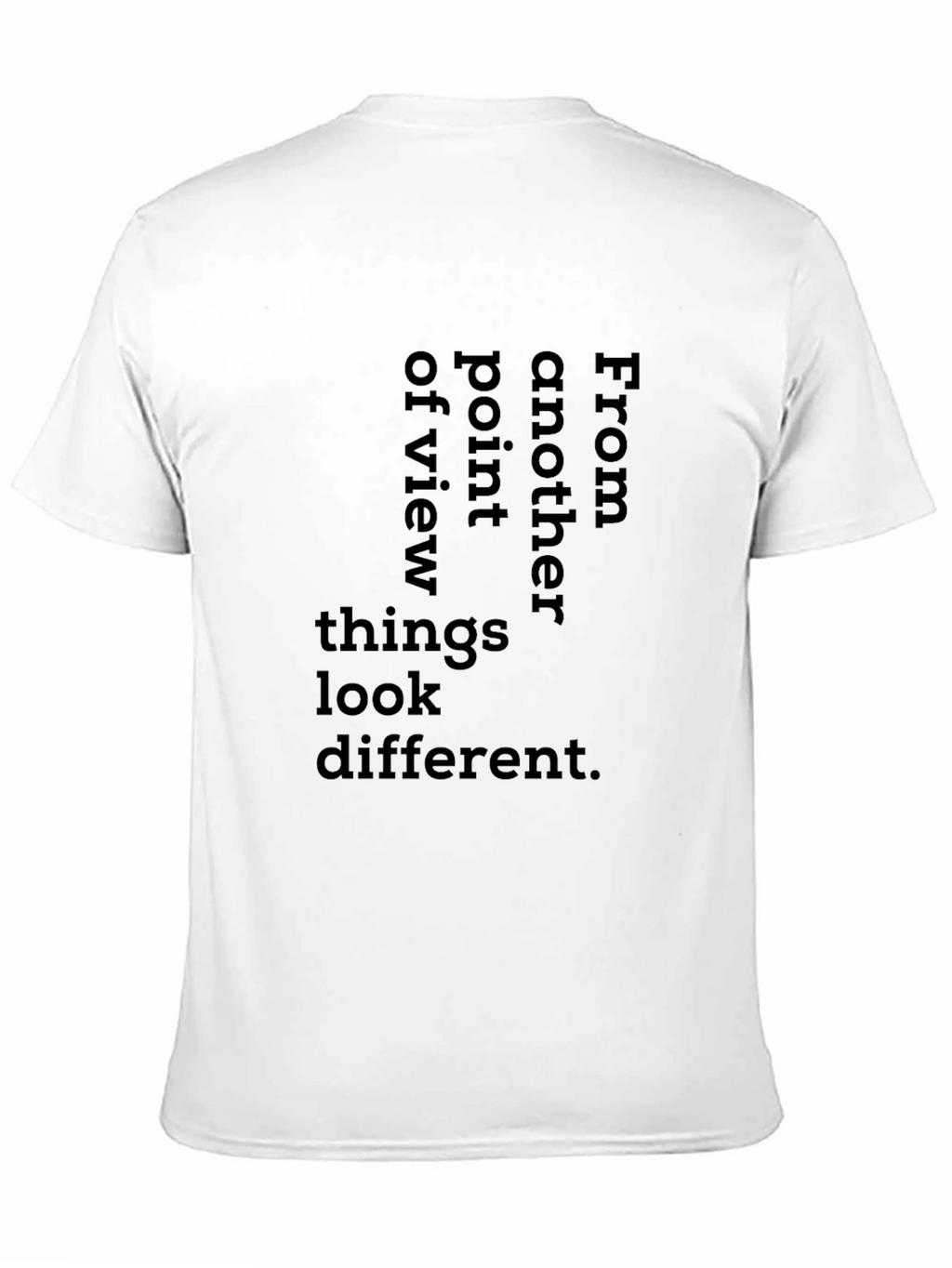 Perspective Graphic Tee - Things Look Different