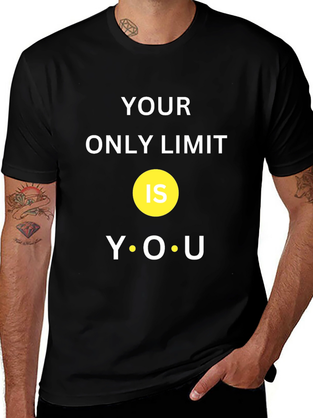 Motivational T-Shirt: Your Only Limit Is You