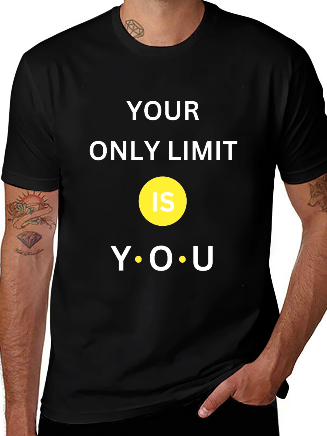 Motivational T-Shirt: Your Only Limit Is You