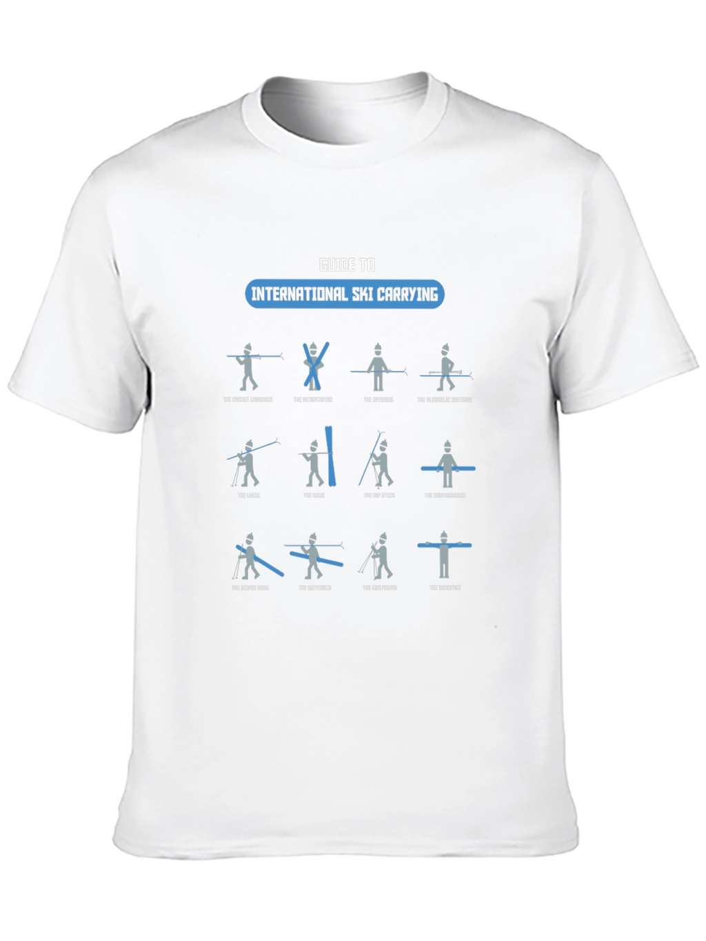 International Ski Carrying Guide T-Shirt