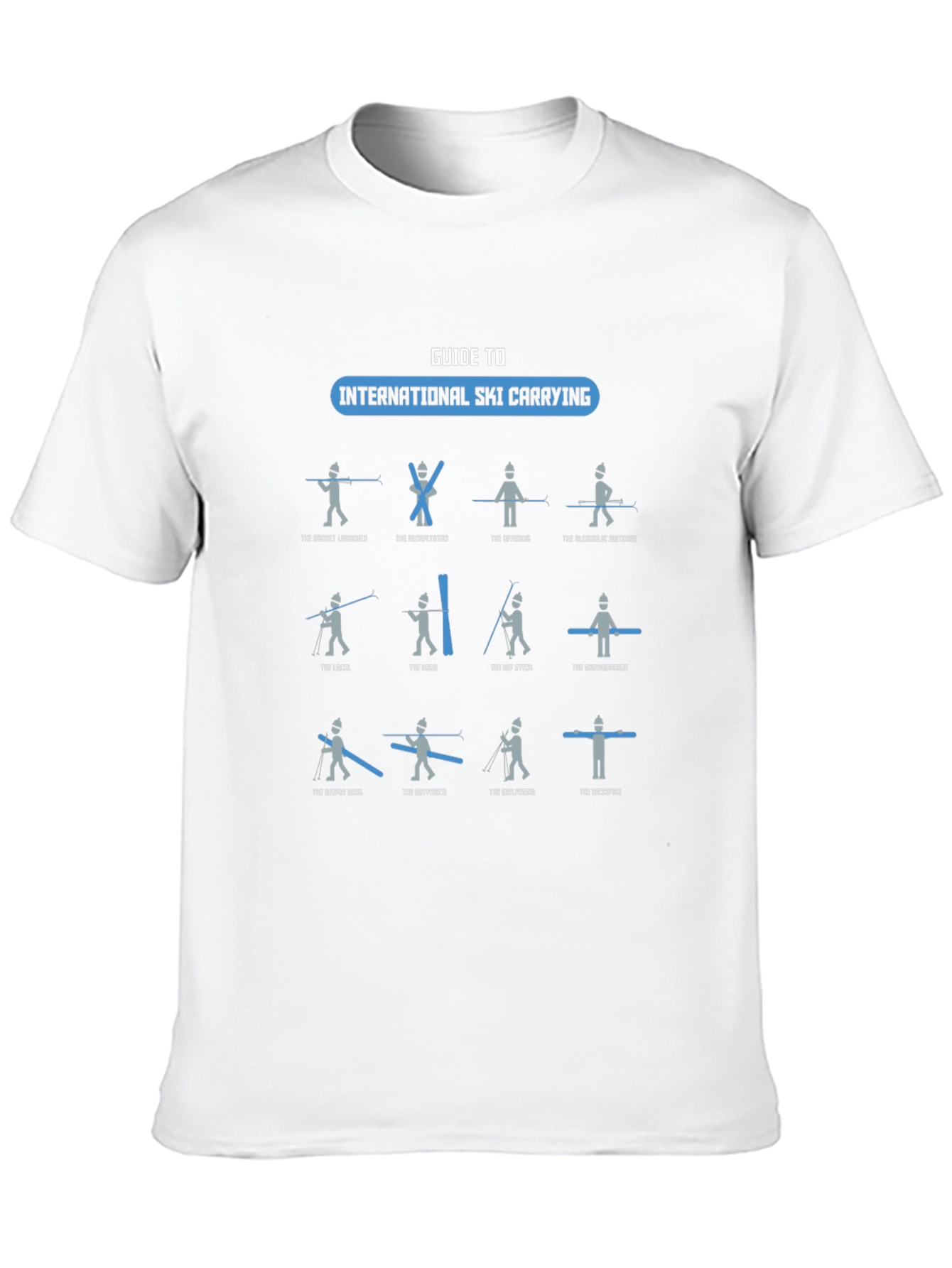 International Ski Carrying Guide T-Shirt
