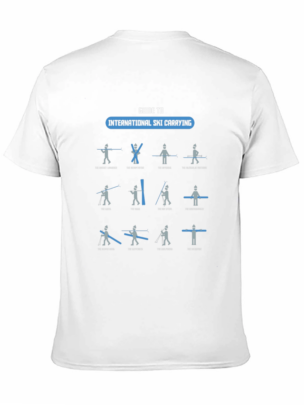 International Ski Carrying Guide T-Shirt