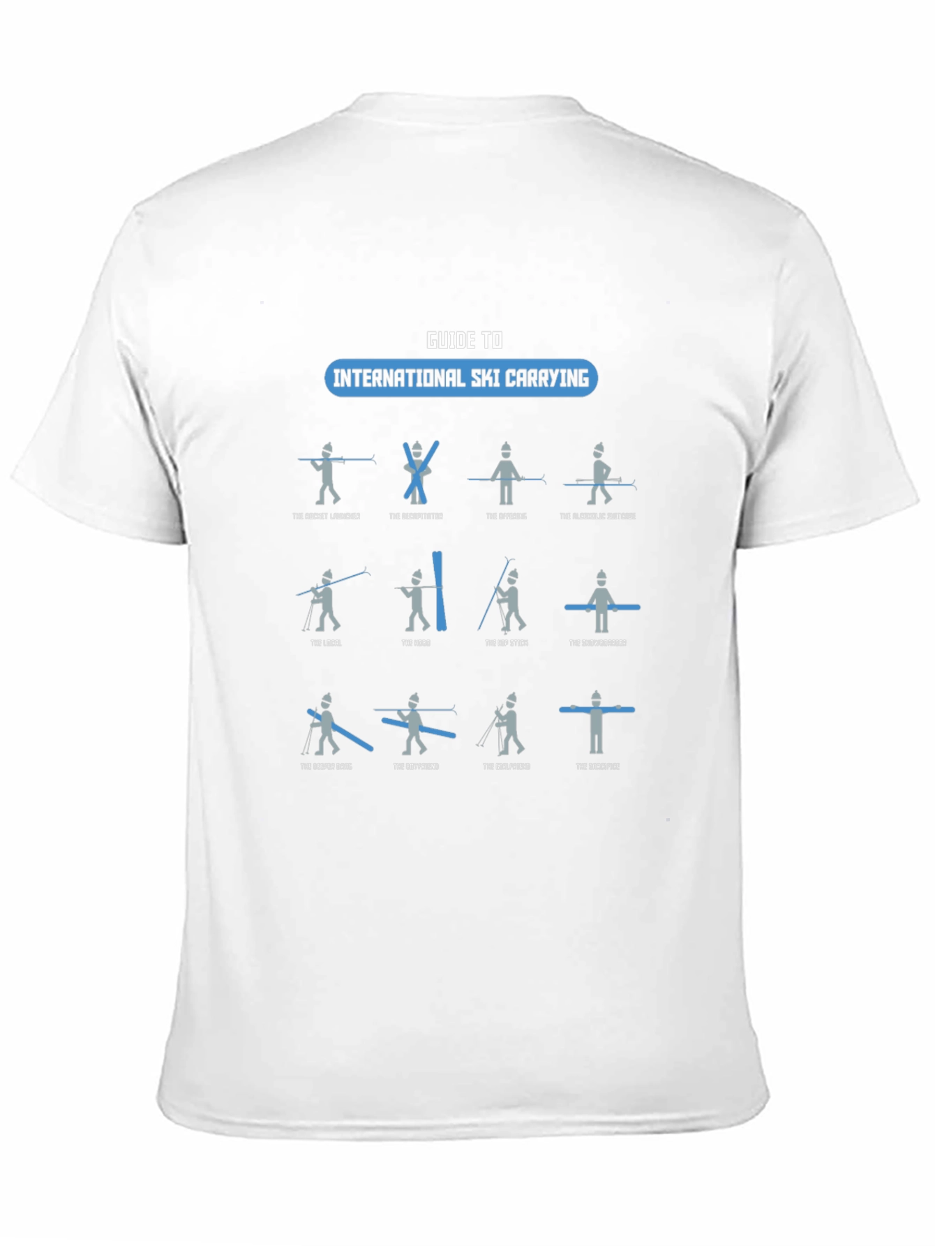 International Ski Carrying Guide T-Shirt