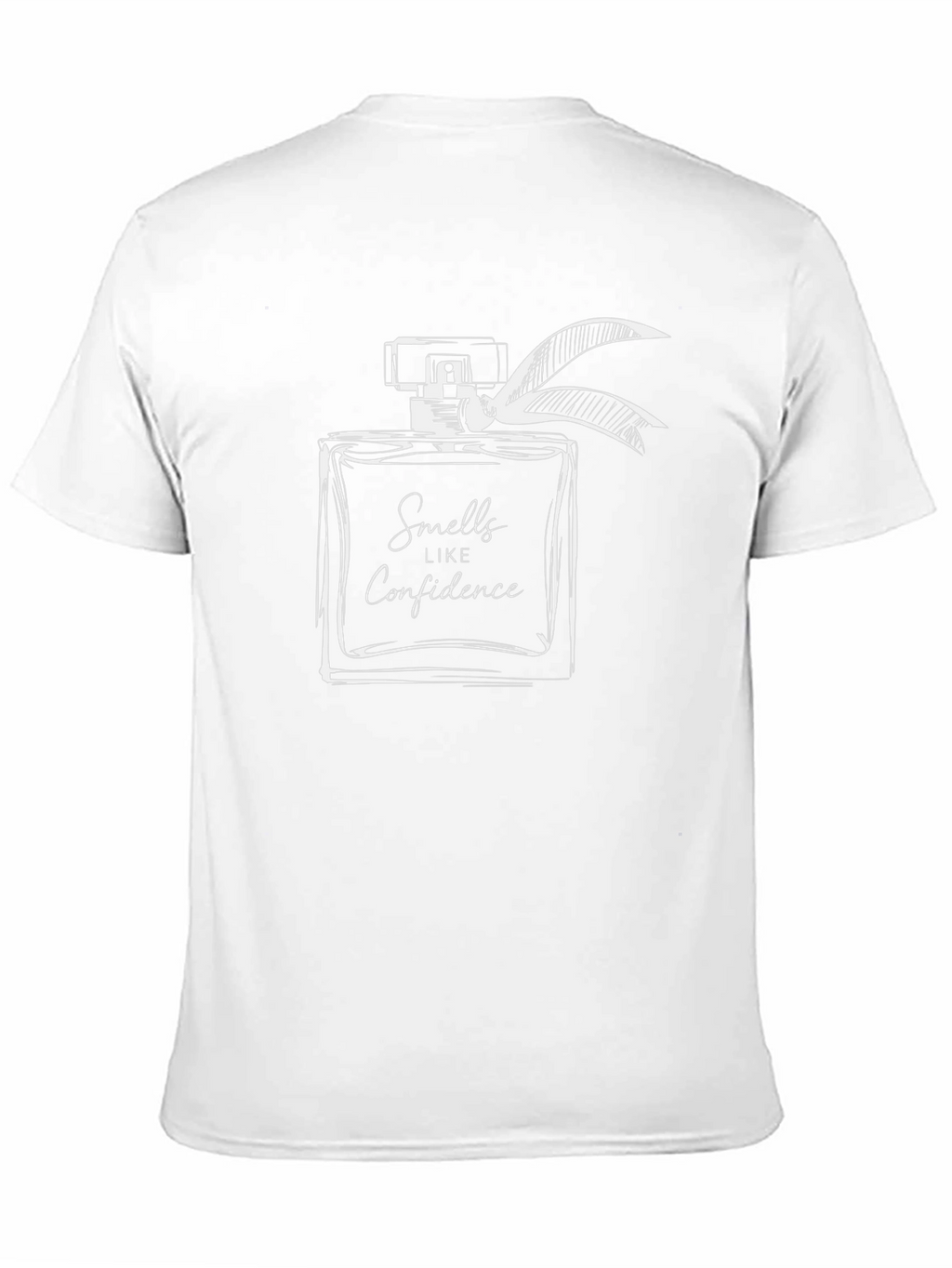 Smells Like Confidence Black Graphic Tee