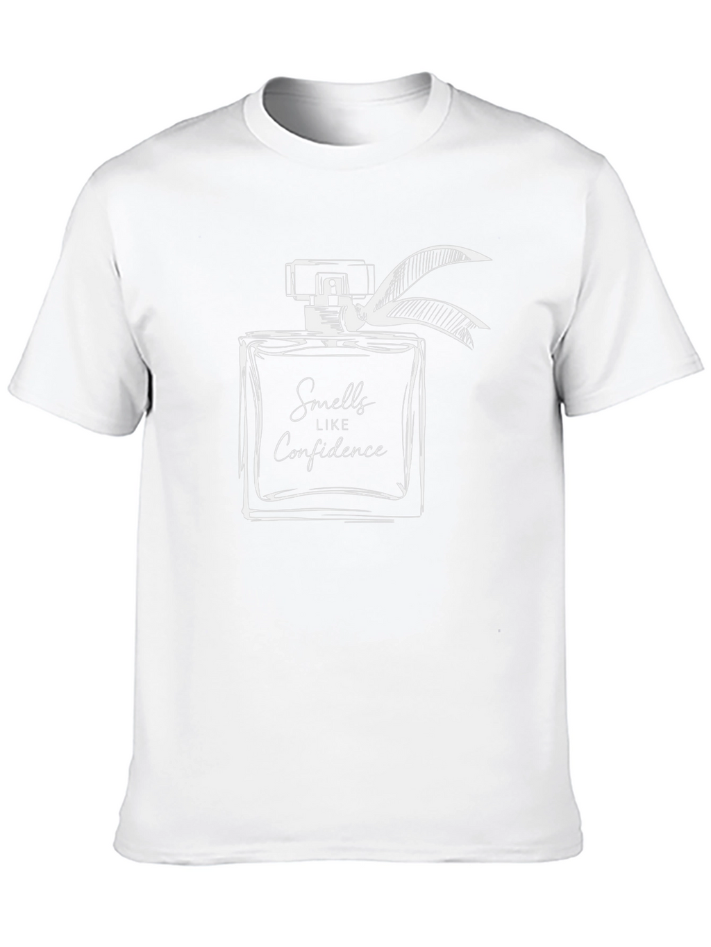 Smells Like Confidence Black Graphic Tee