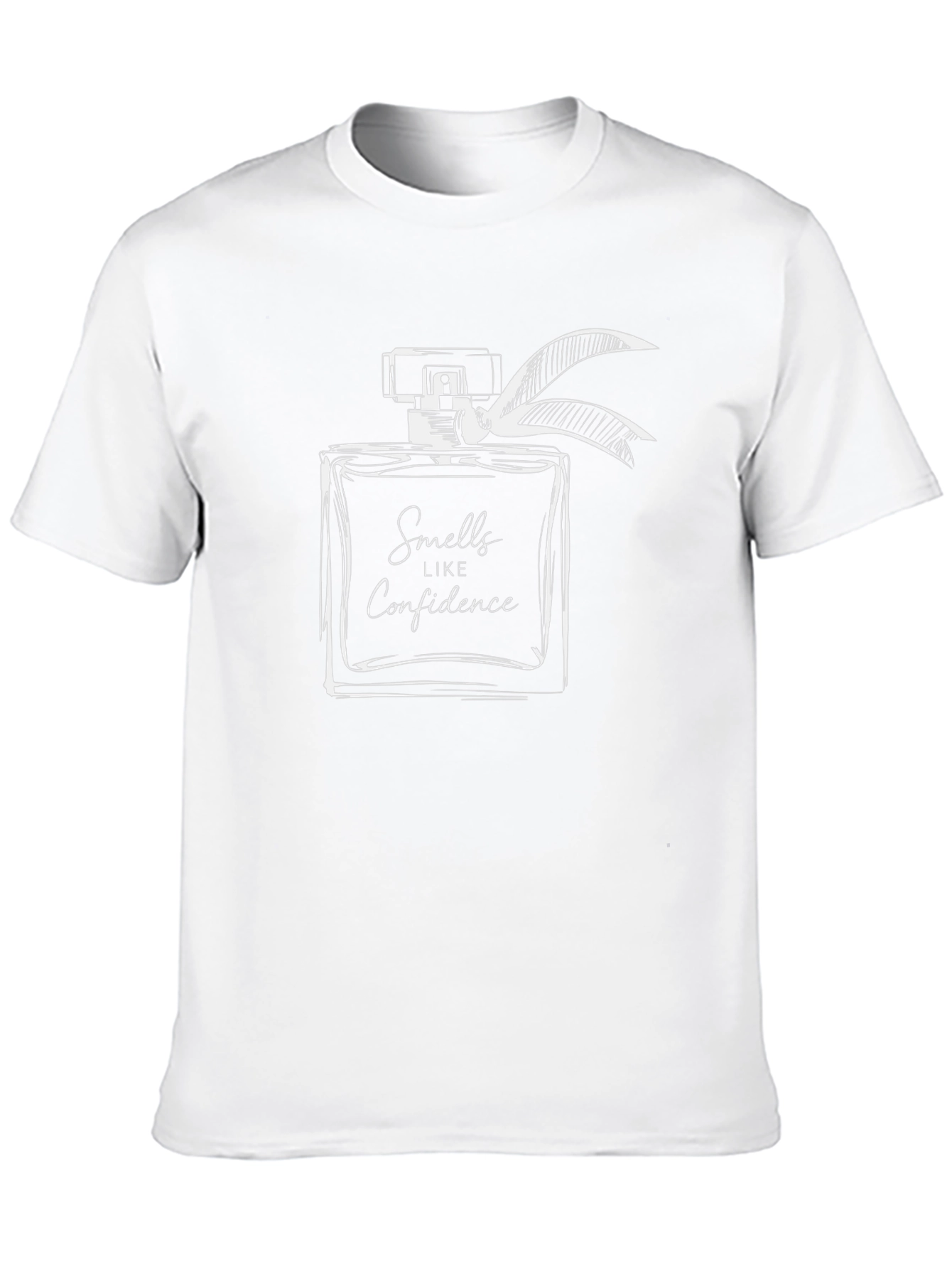 Smells Like Confidence Black Graphic Tee