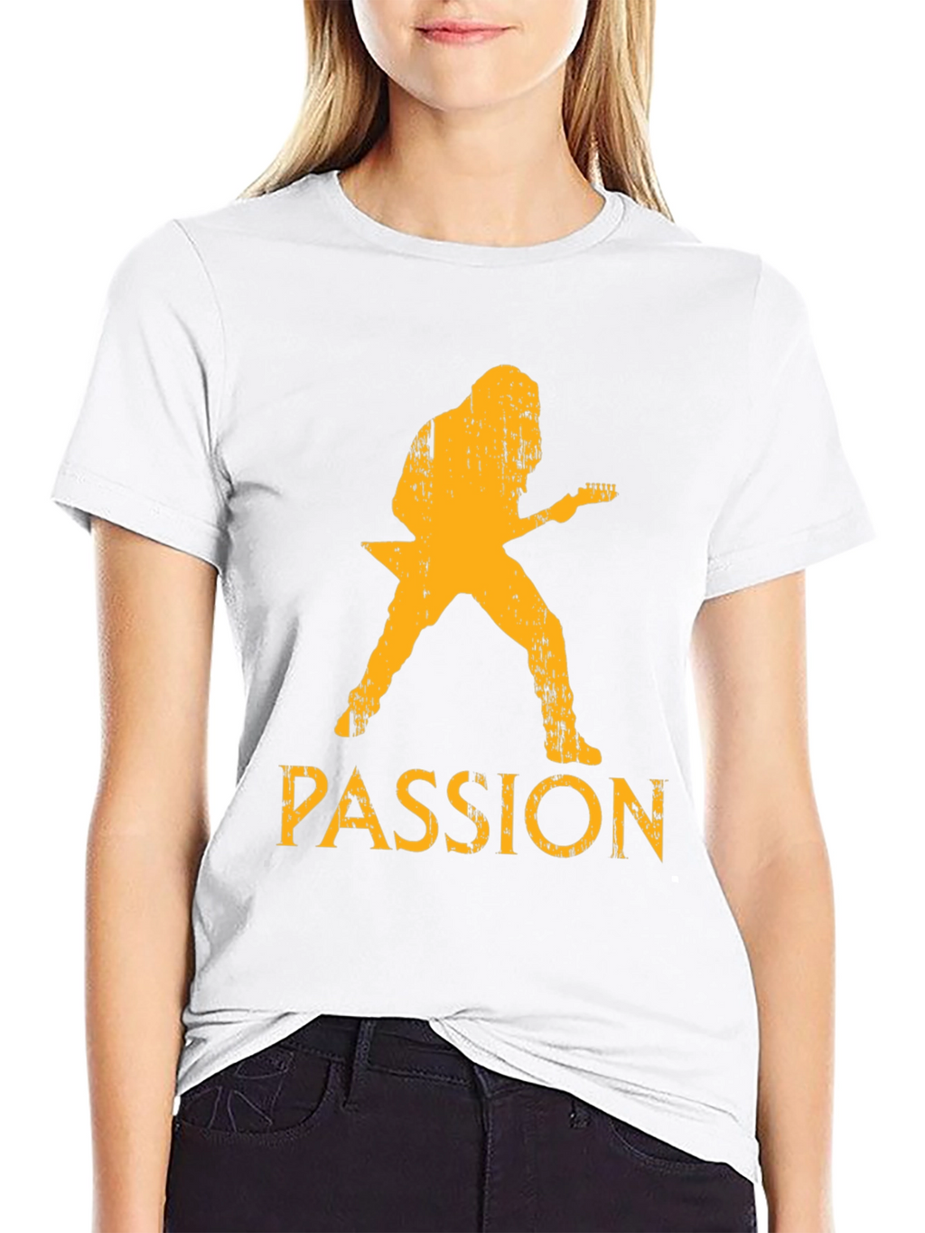 Passion Guitarist Black T-Shirt