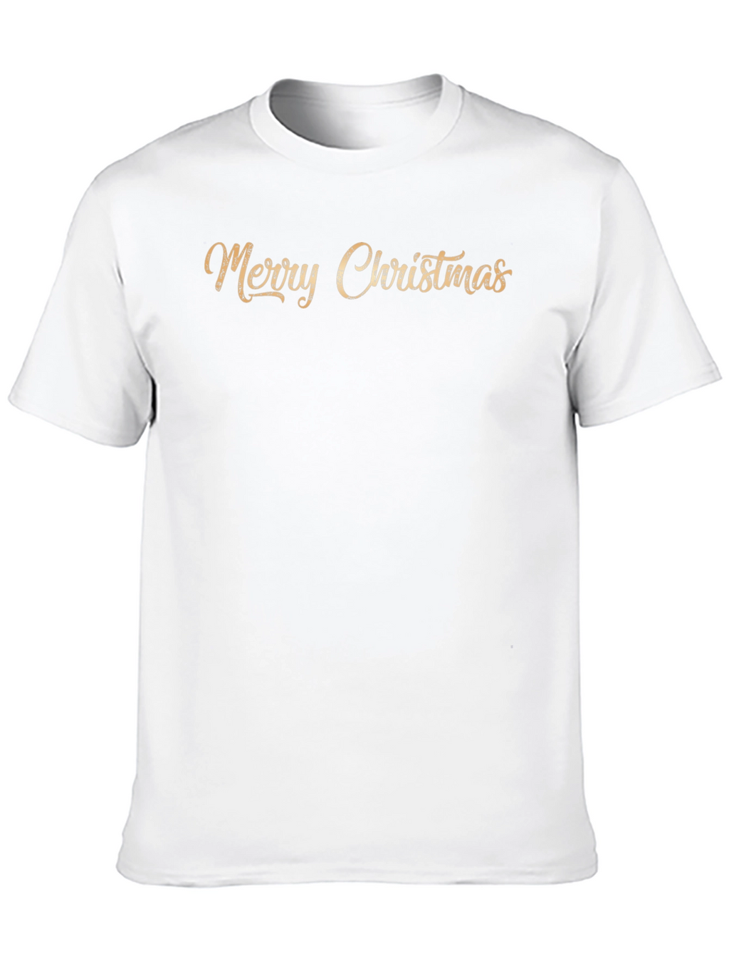 Merry Christmas Black T-Shirt
