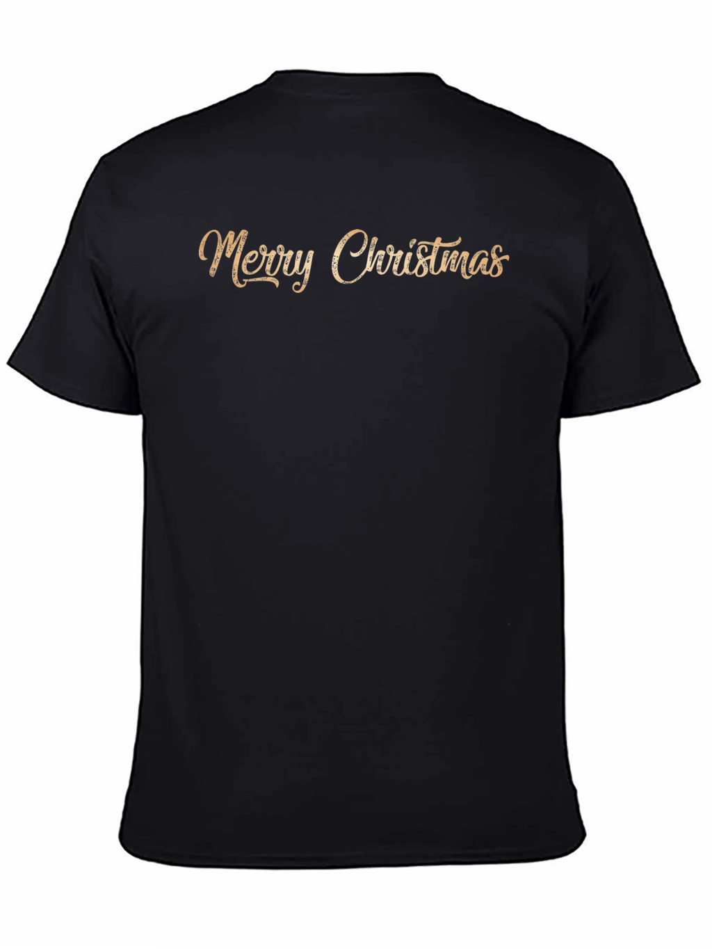 Merry Christmas Black T-Shirt