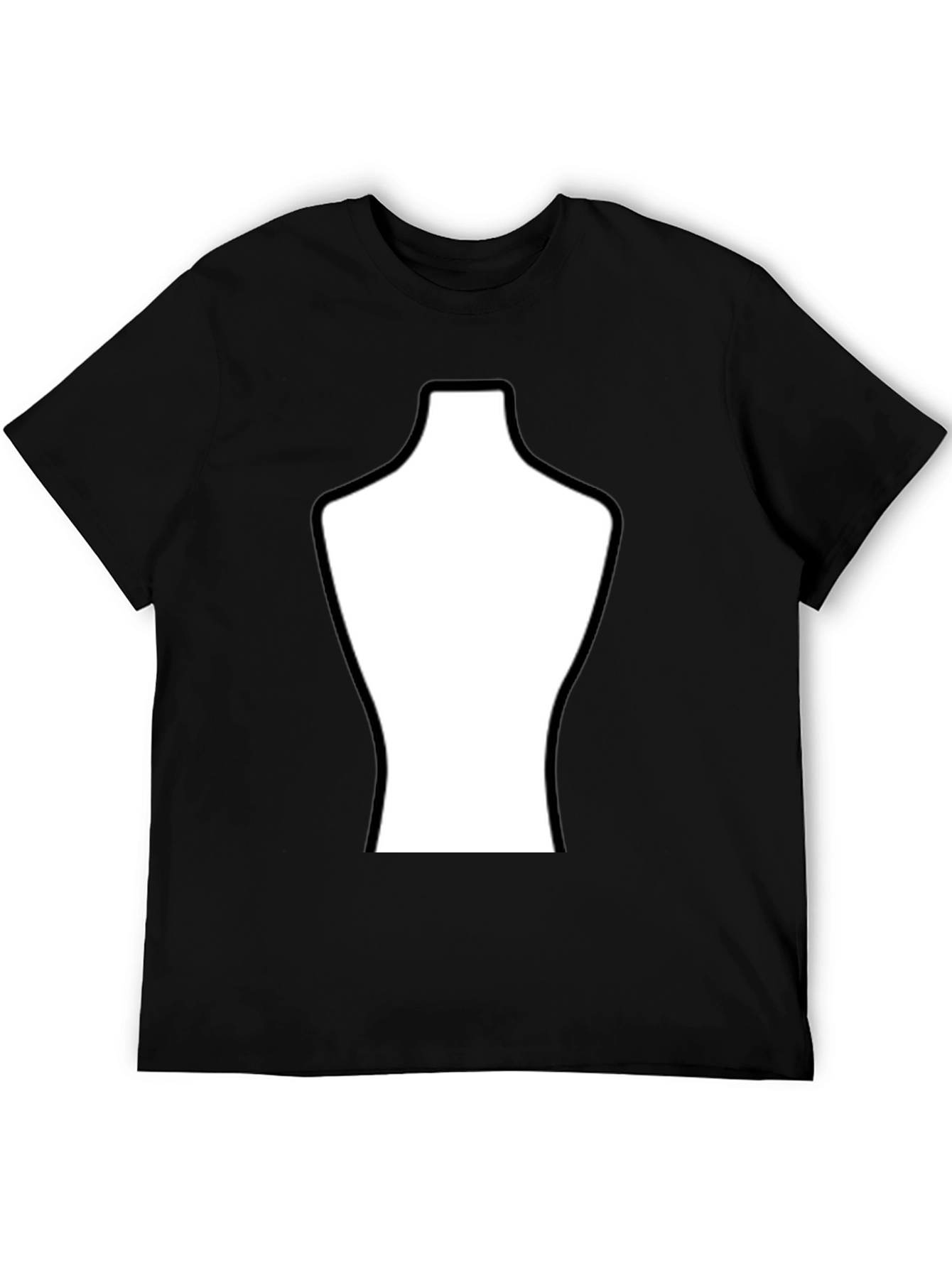 Mannequin T-Shirt - Blank Body Outline