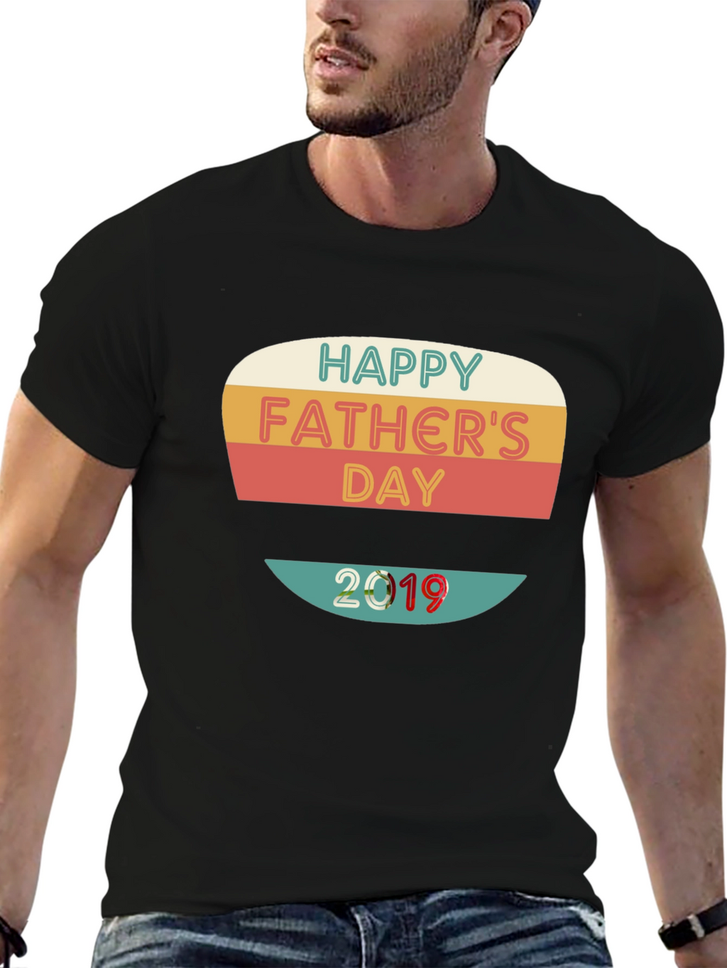 Retro Fathers Day 2019 Graphic Tee