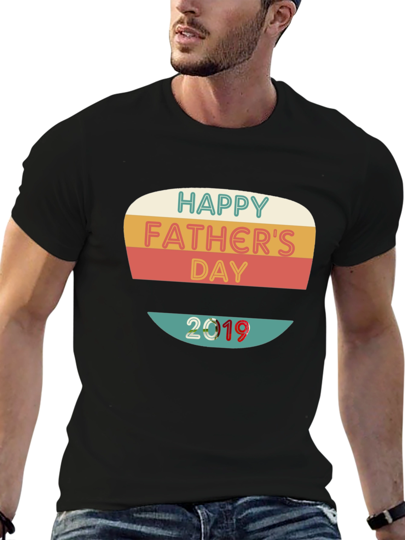 Retro Fathers Day 2019 Graphic Tee