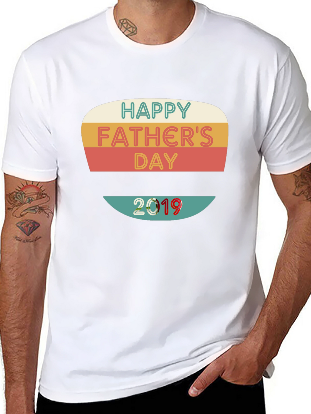 Retro Fathers Day 2019 Graphic Tee