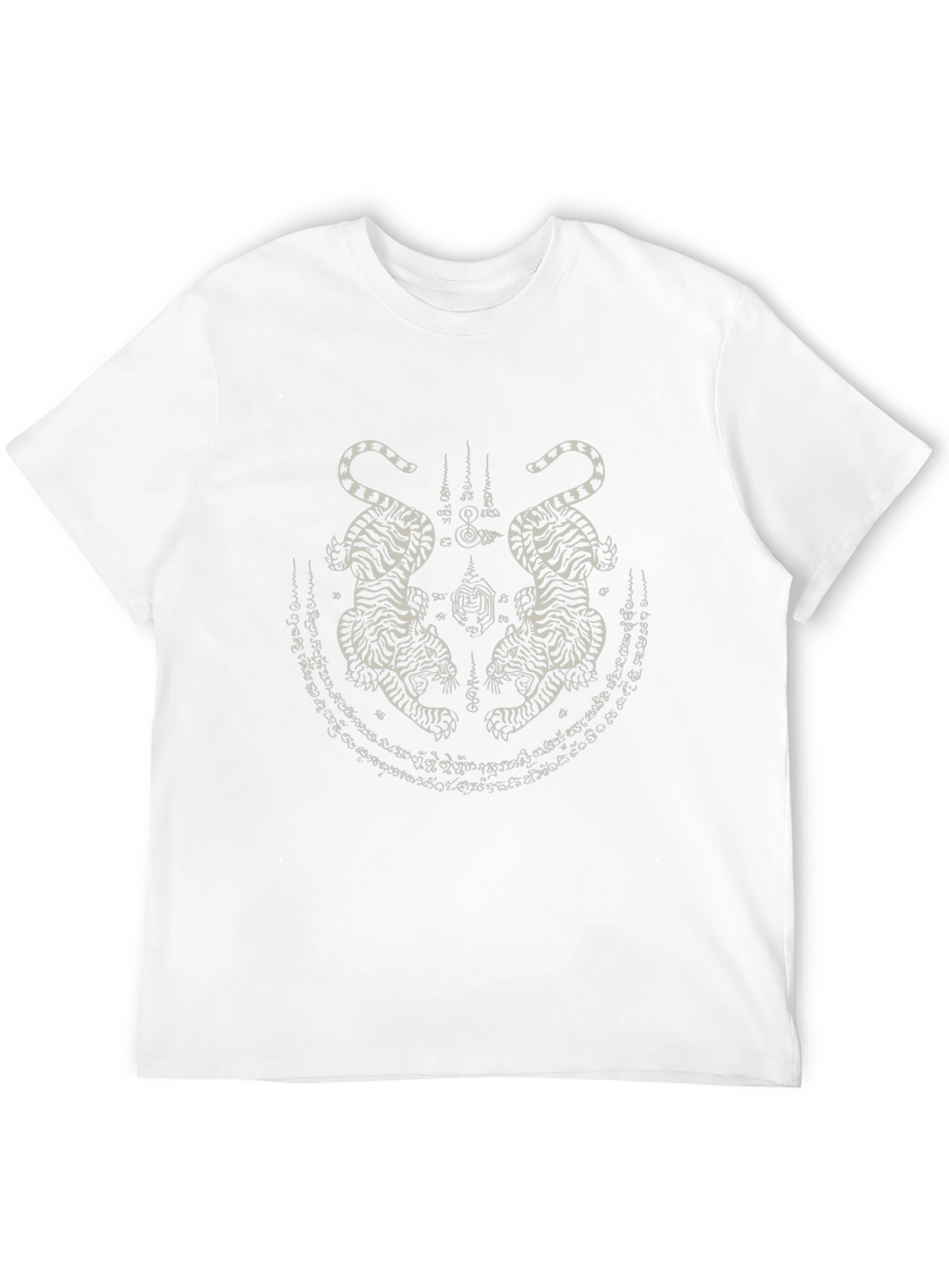 Black Tiger Tattoo Graphic Tee