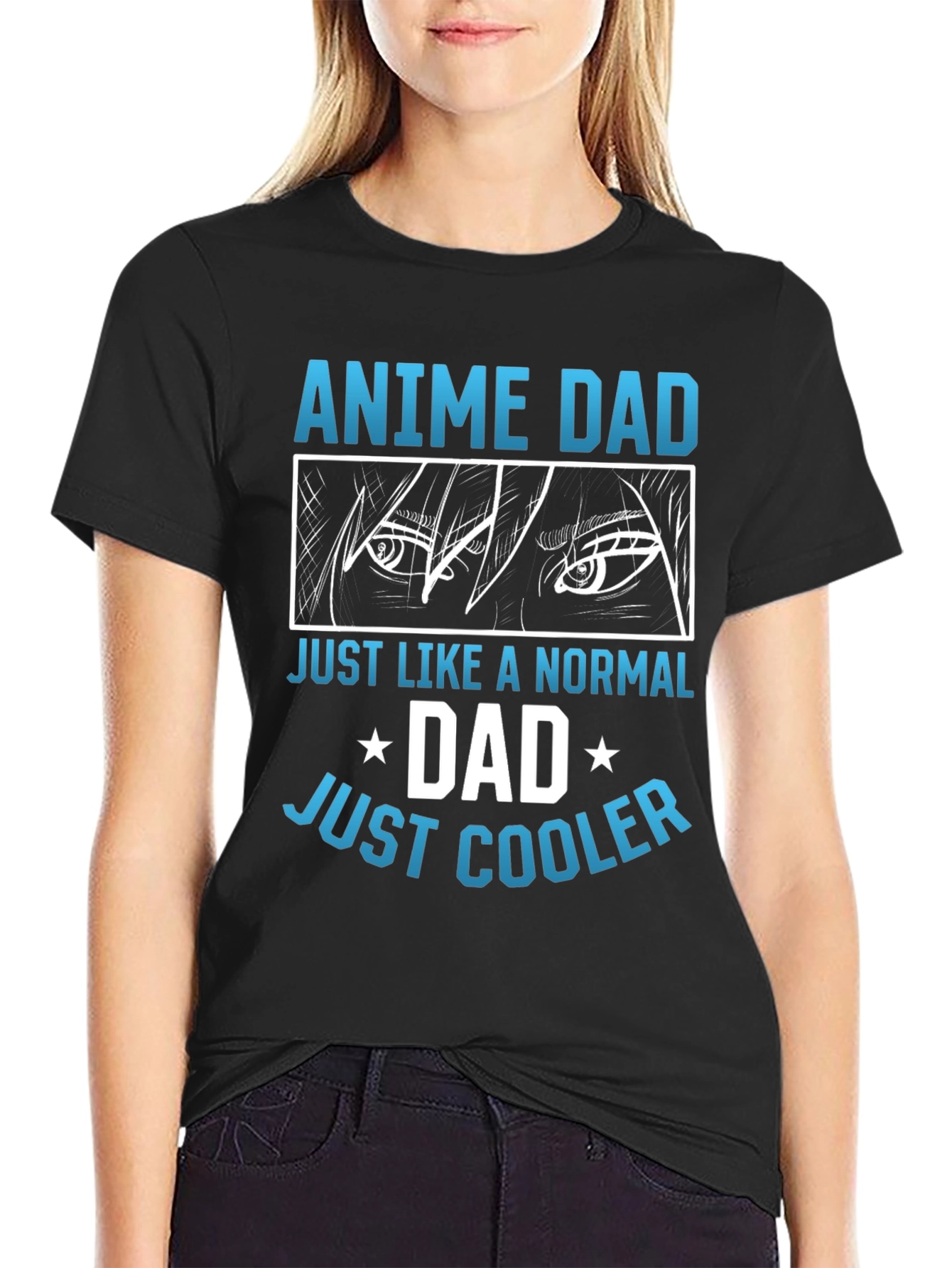 Anime Dad T-Shirt - Just Like A Normal Dad Just Cooler!