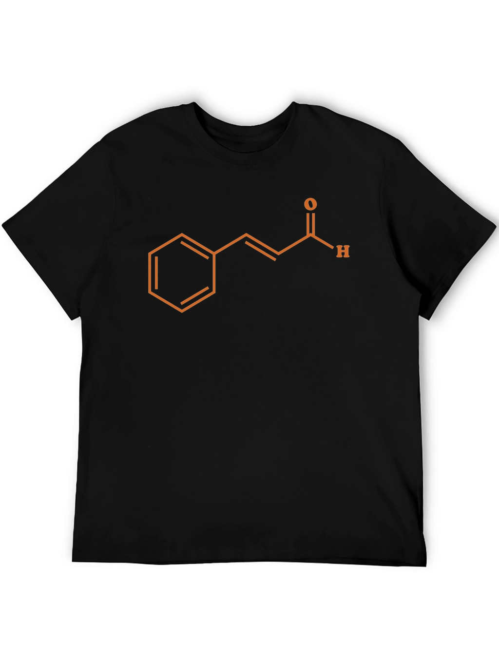 Cinnamaldehyde Molecule Graphic Tee - Science T-Shirt