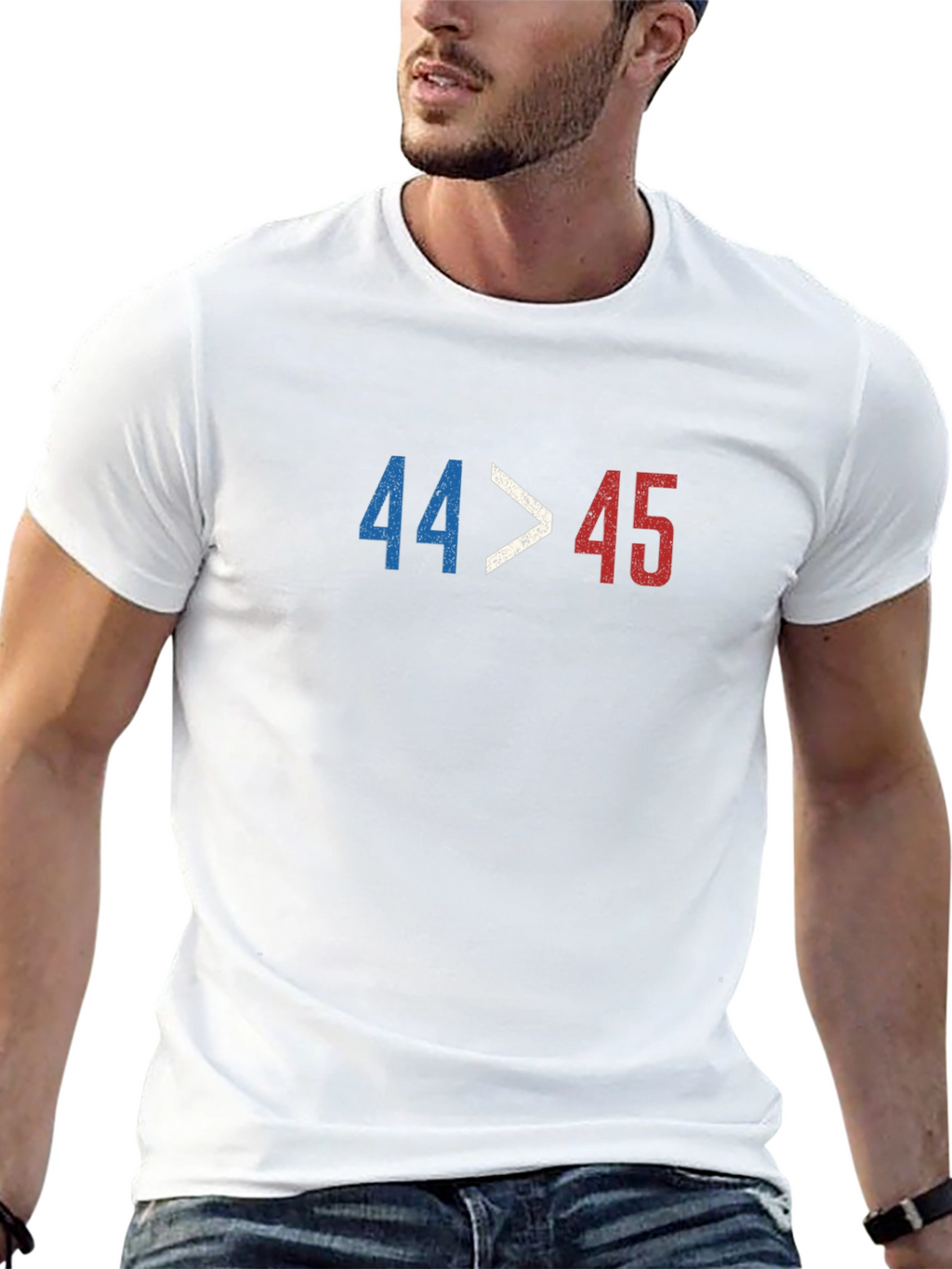 44 > 45 T-Shirt - Political Statement Tee