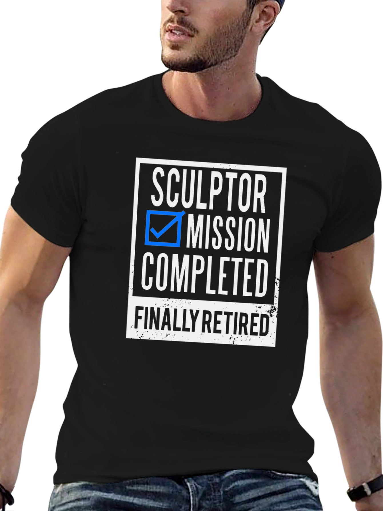 Sculptor Retirement T-Shirt - Mission Completed!