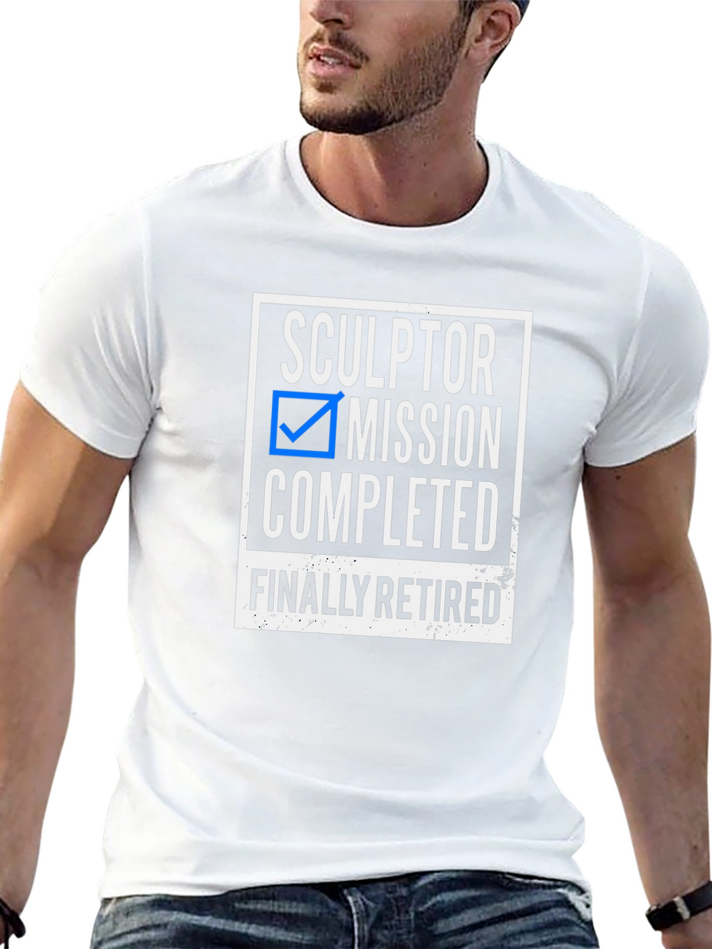 Sculptor Retirement T-Shirt - Mission Completed!