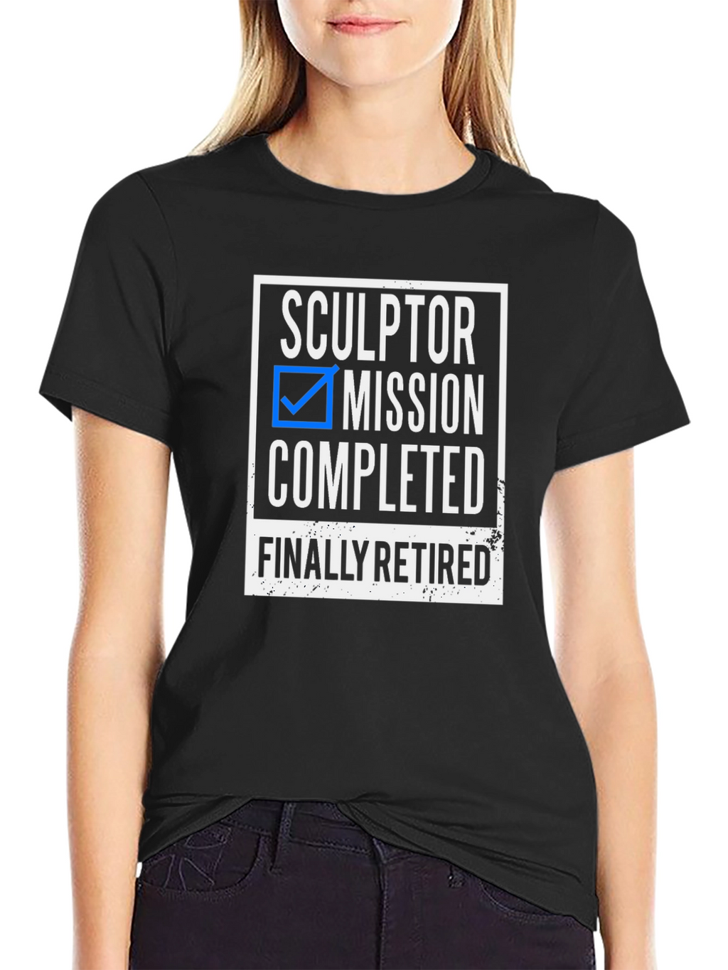Sculptor Retirement T-Shirt - Mission Completed!