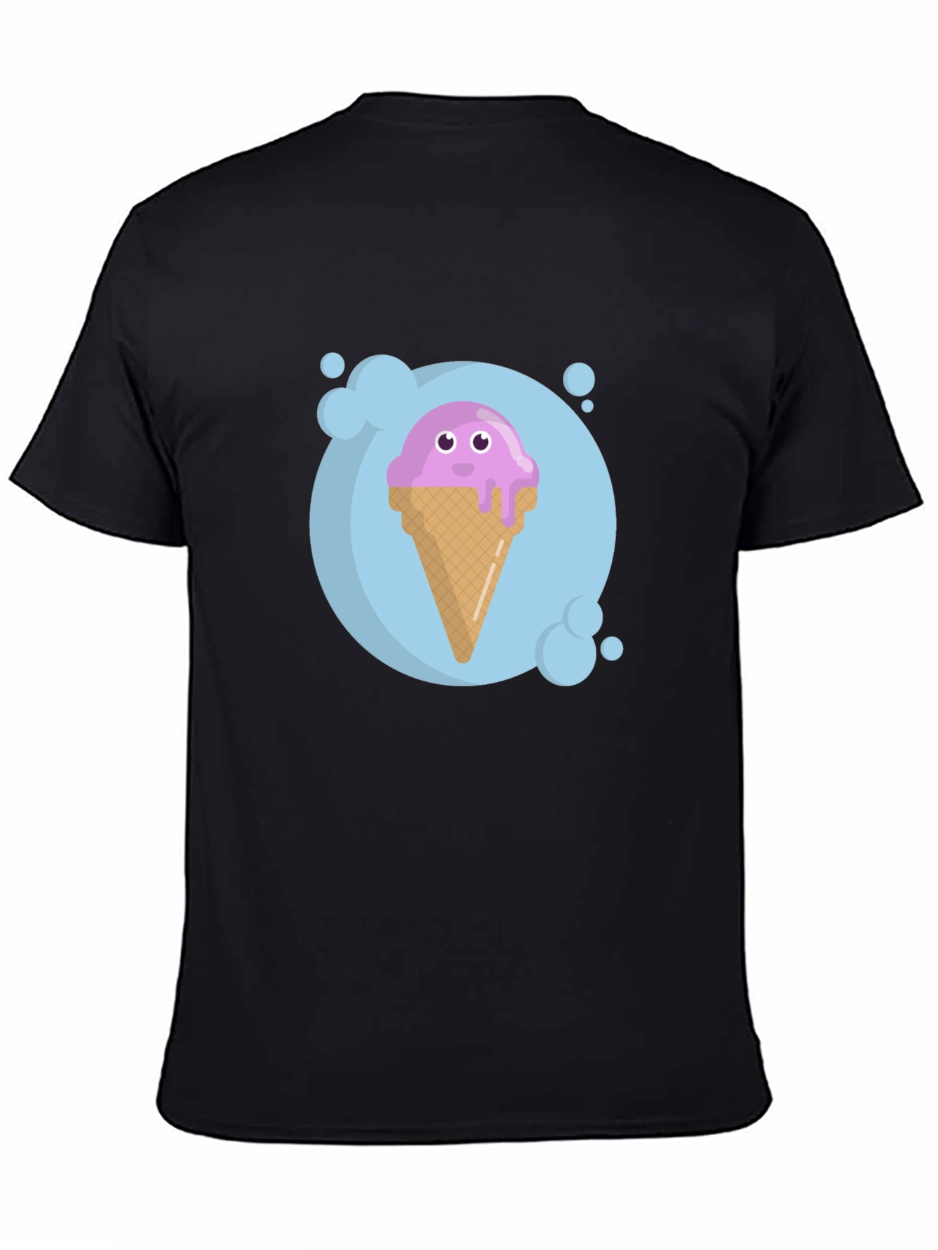 Cute Ice Cream Cone Graphic T-Shirt