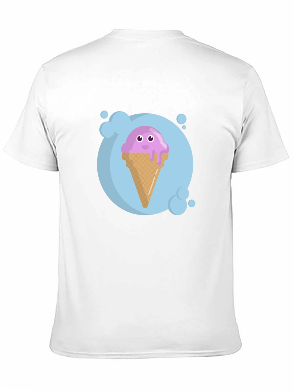 Cute Ice Cream Cone Graphic T-Shirt