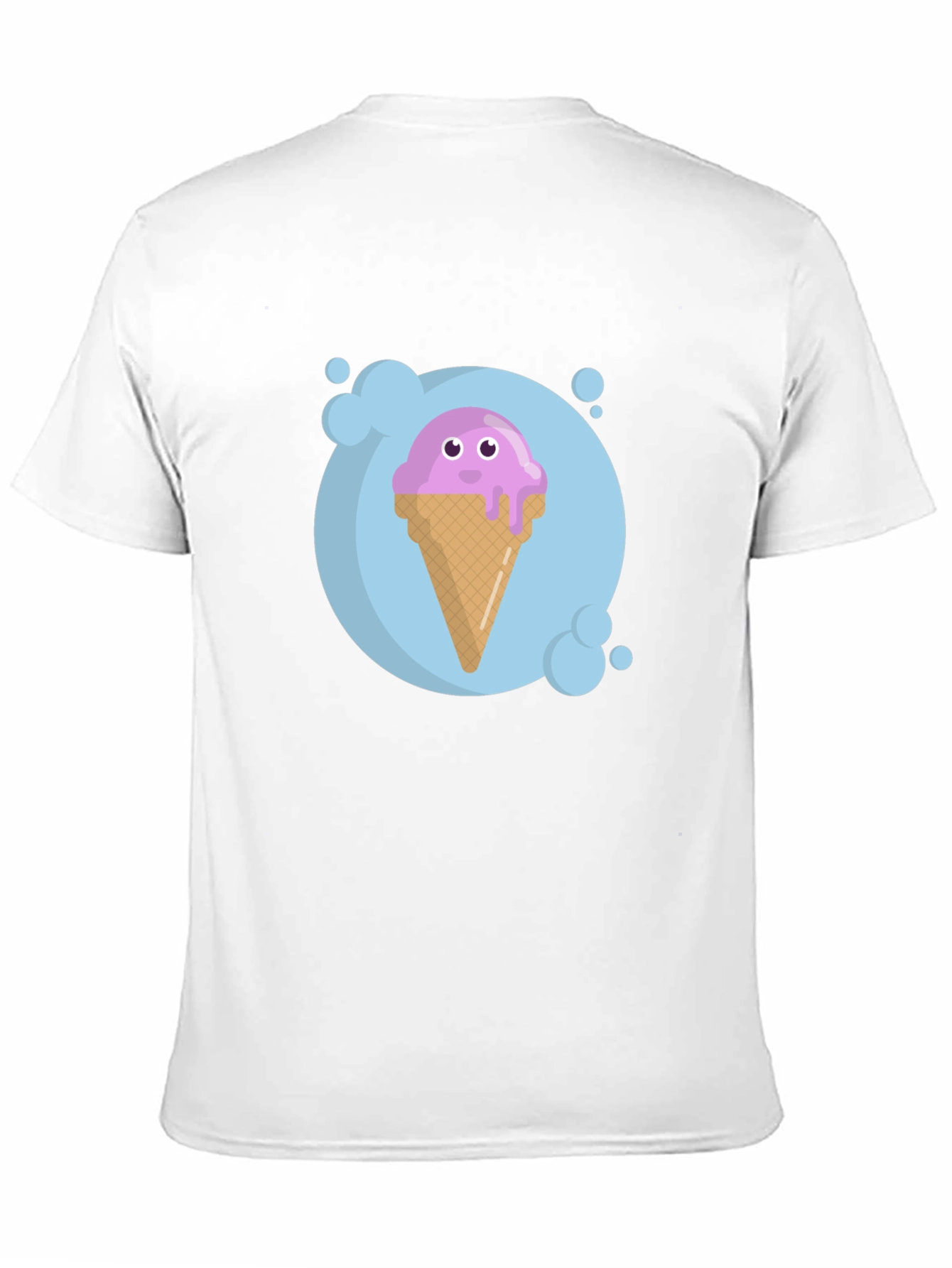 Cute Ice Cream Cone Graphic T-Shirt