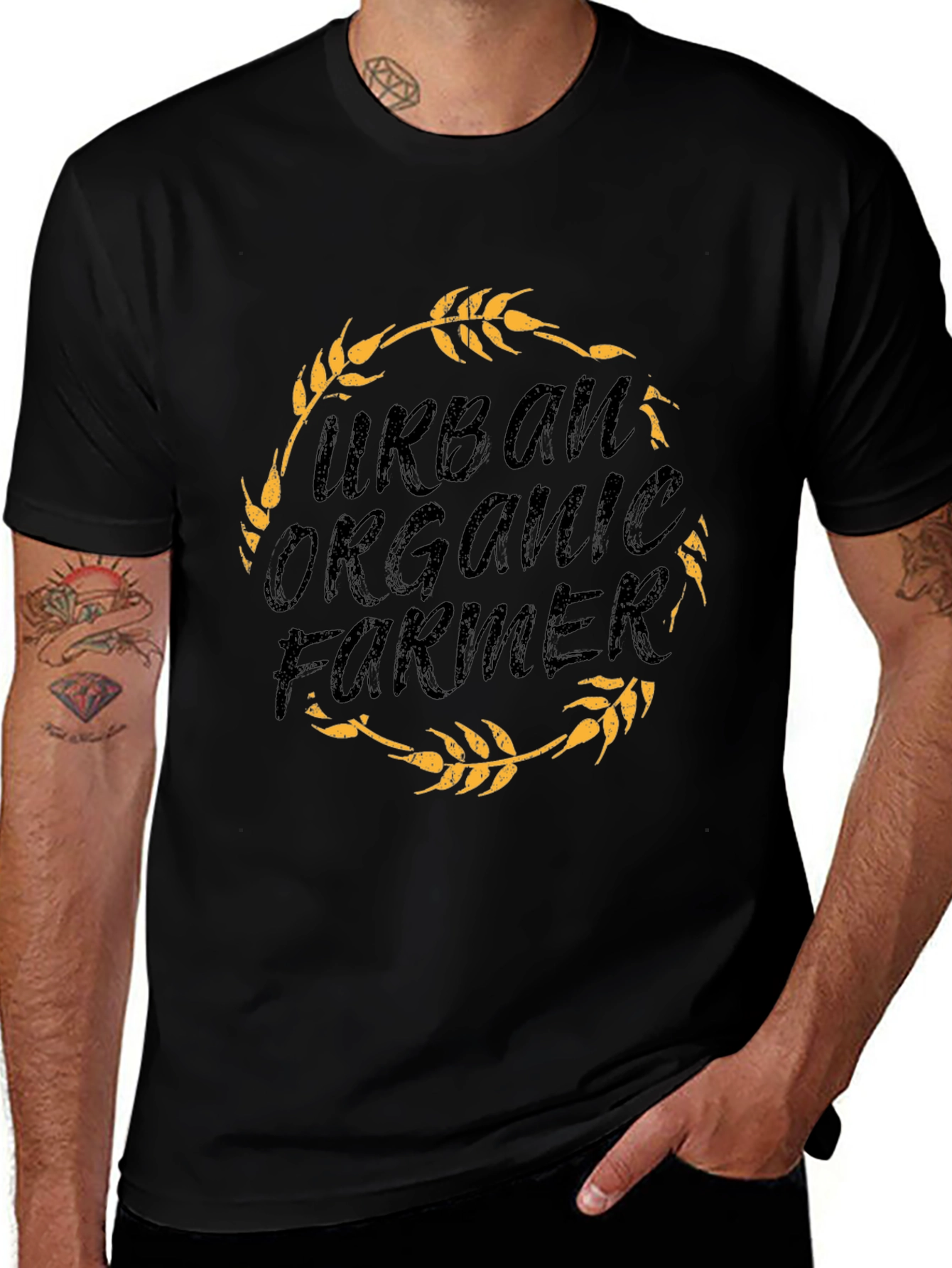 Urban Organic Farmer Graphic T-Shirt
