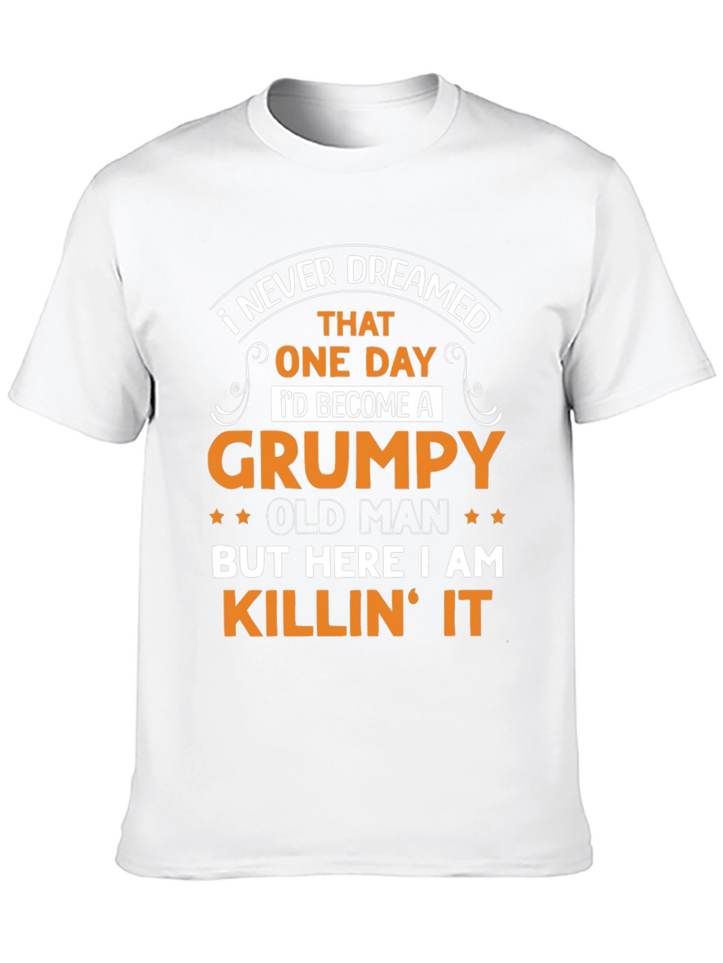 Grumpy Old Man T-Shirt Funny Novelty Tee