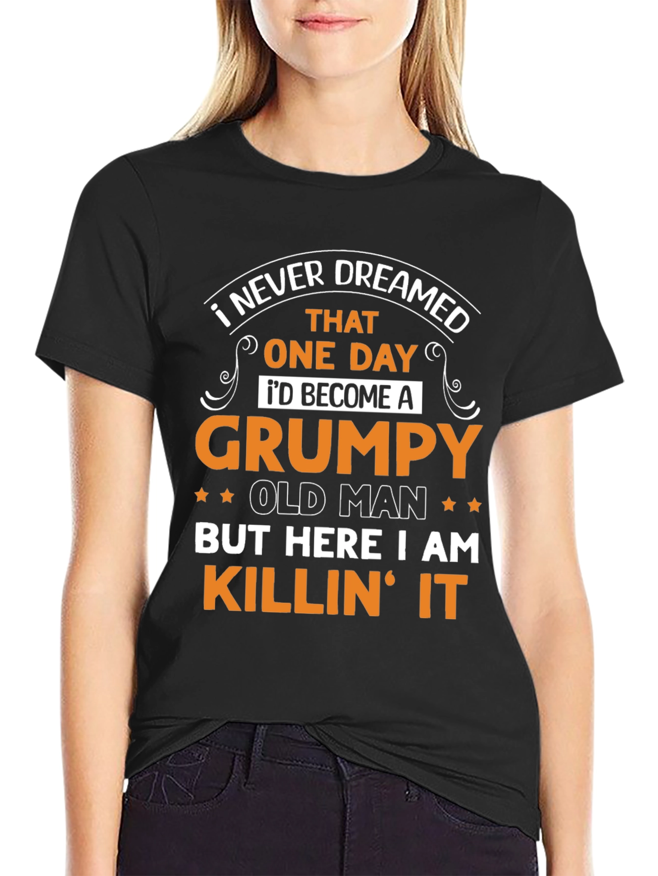 Grumpy Old Man T-Shirt Funny Novelty Tee