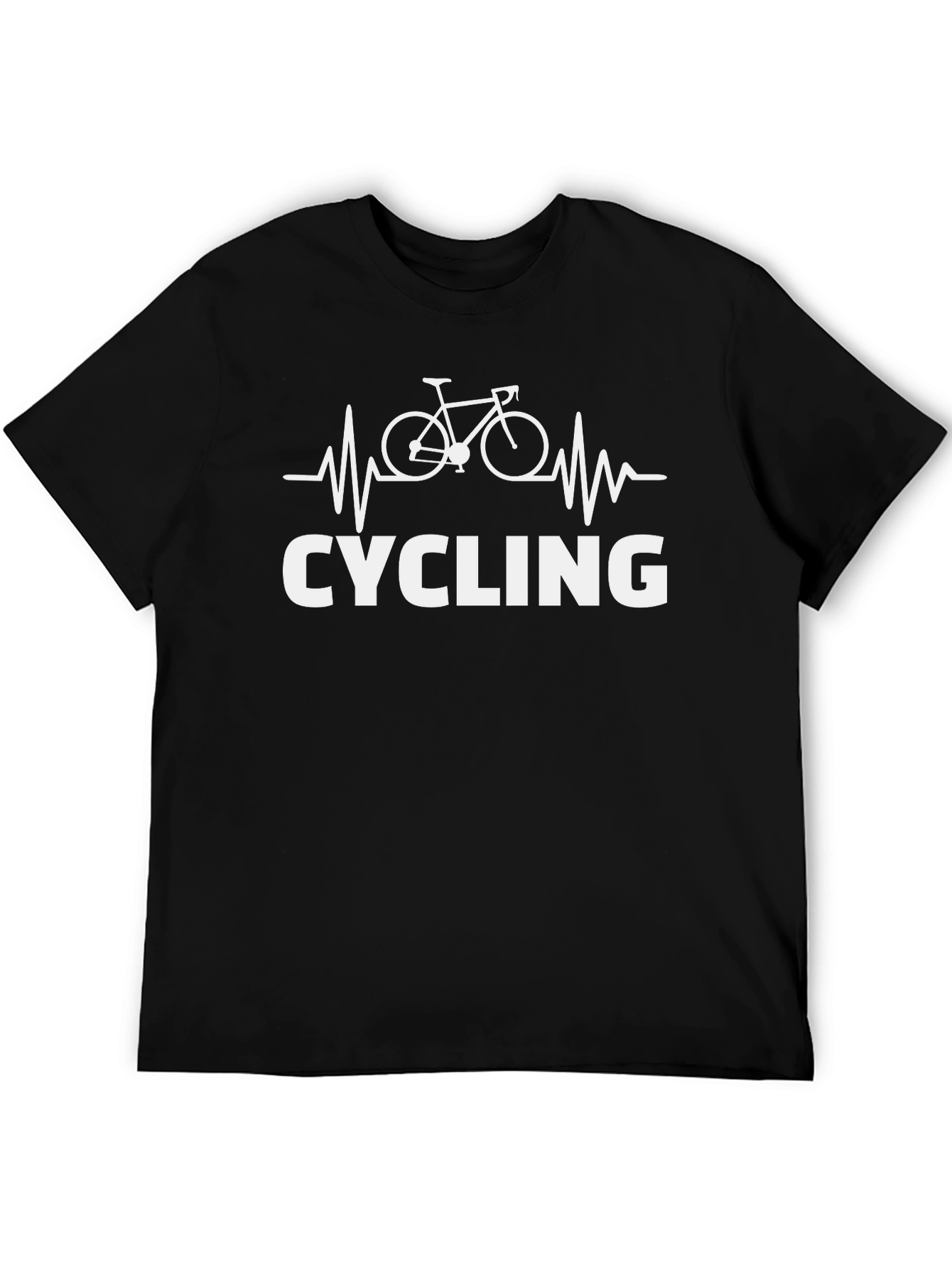 Cycling Heartbeat Graphic Tee