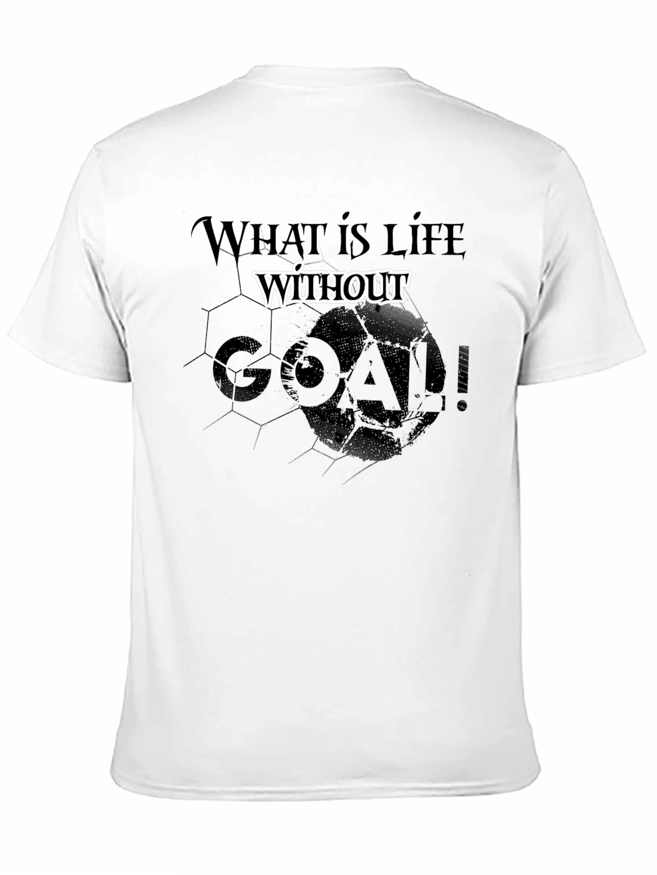 Life Without Goal Black T-Shirt