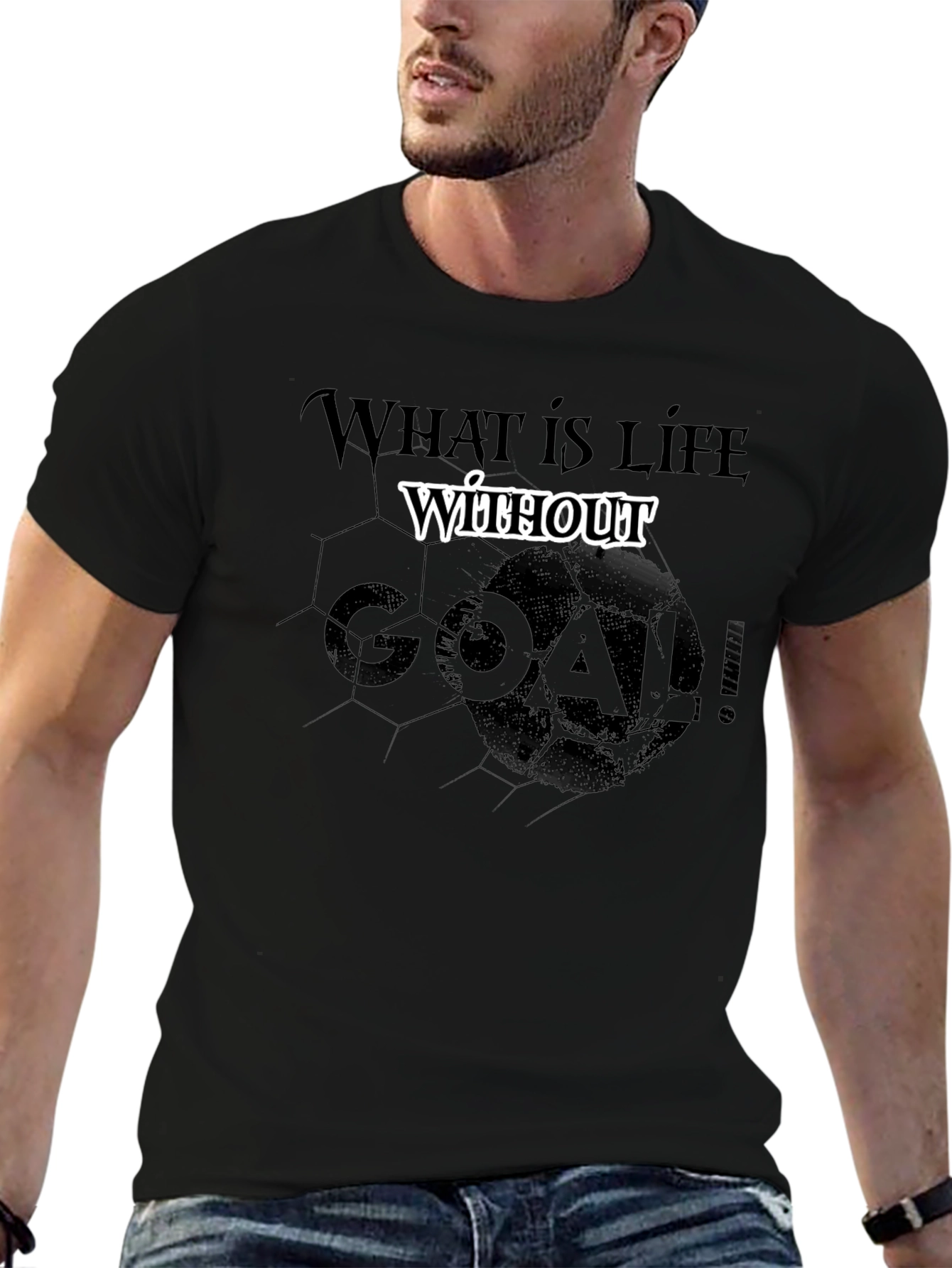 Life Without Goal Black T-Shirt