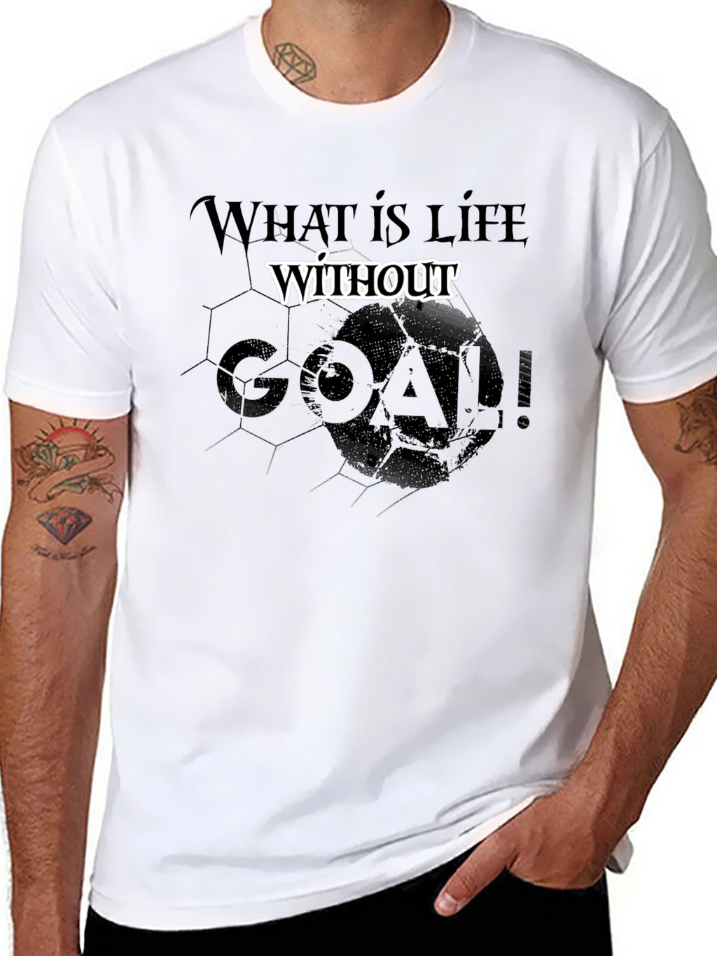 Life Without Goal Black T-Shirt