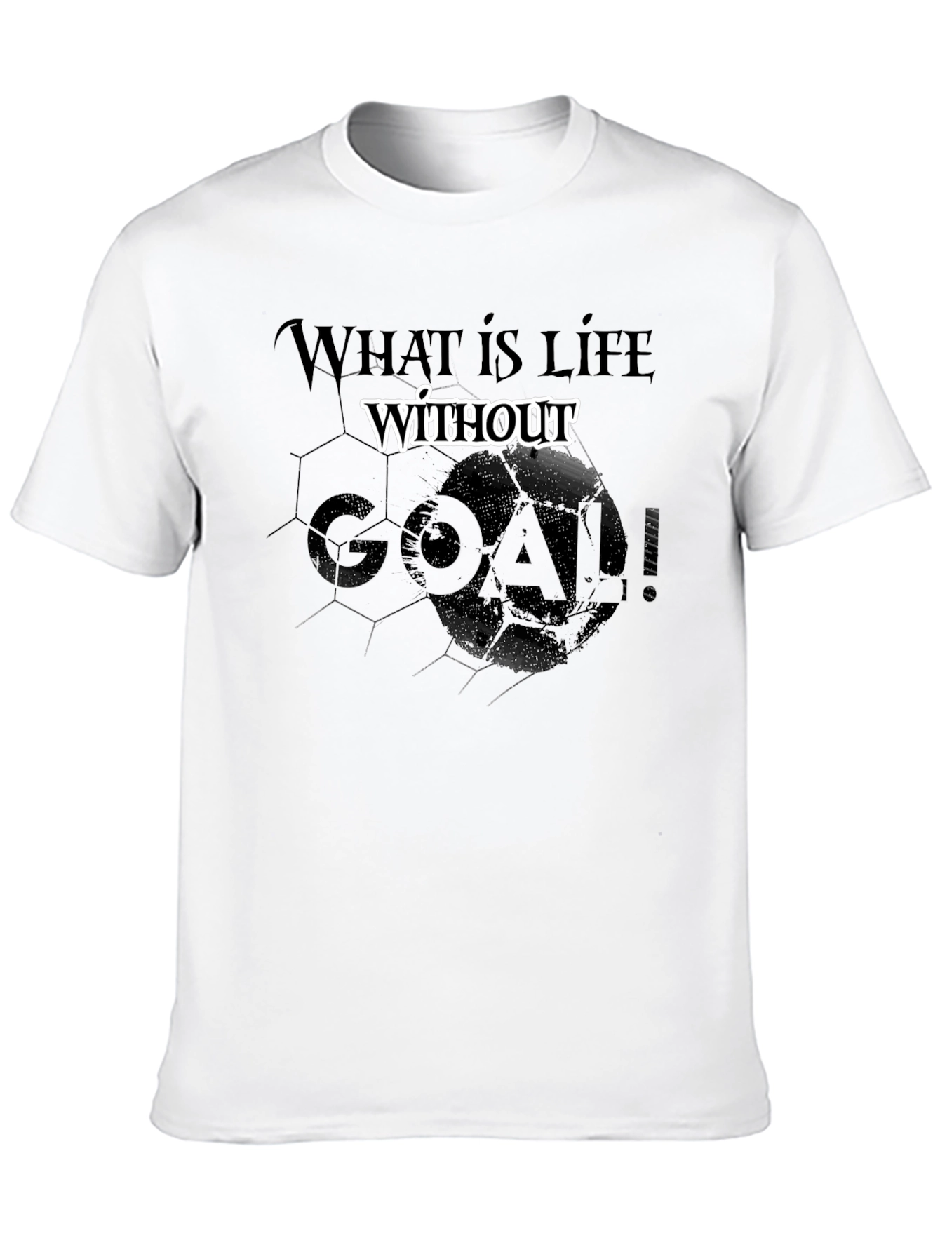 Life Without Goal Black T-Shirt