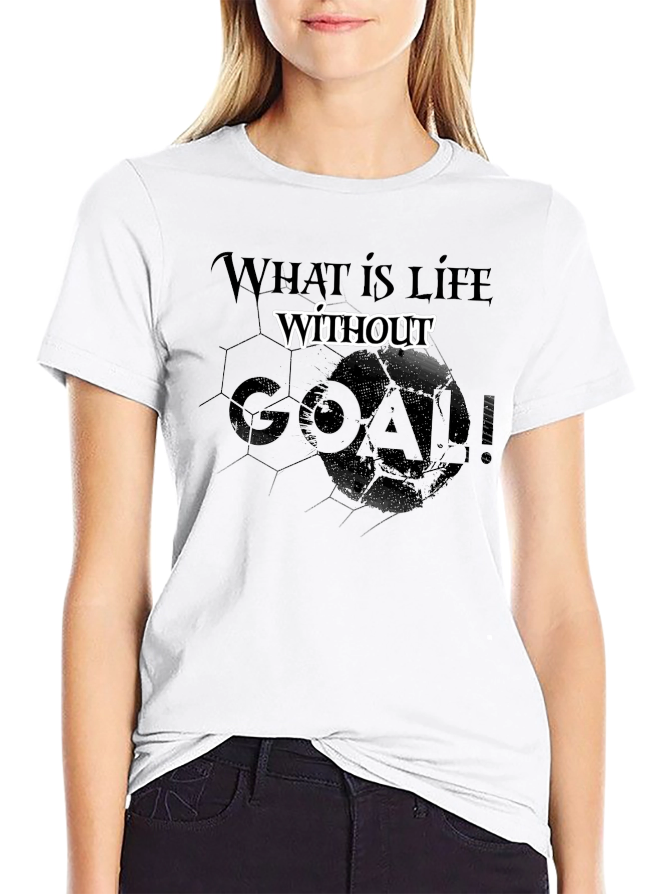 Life Without Goal Black T-Shirt
